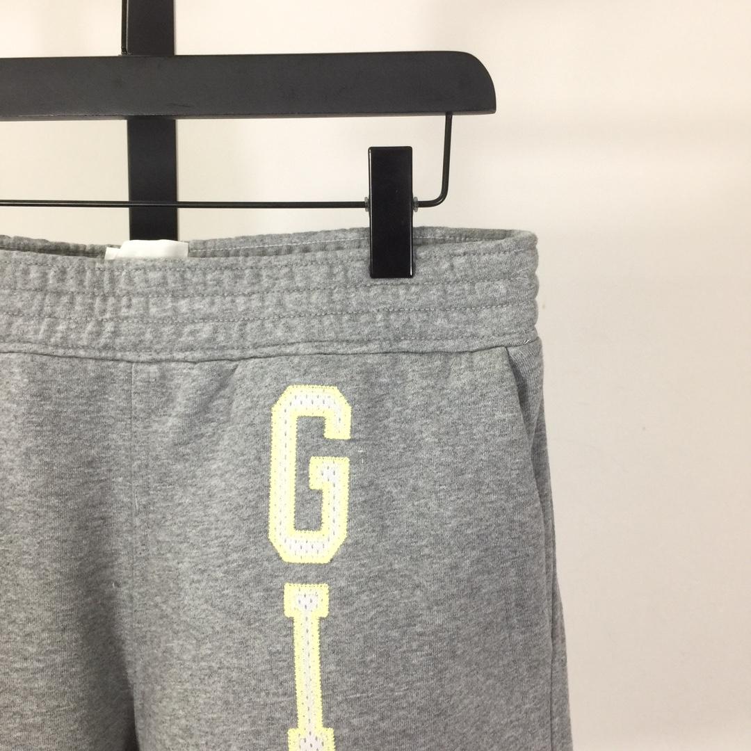 Givenchy Grey Mélange-effect Track Shorts - everydesigner