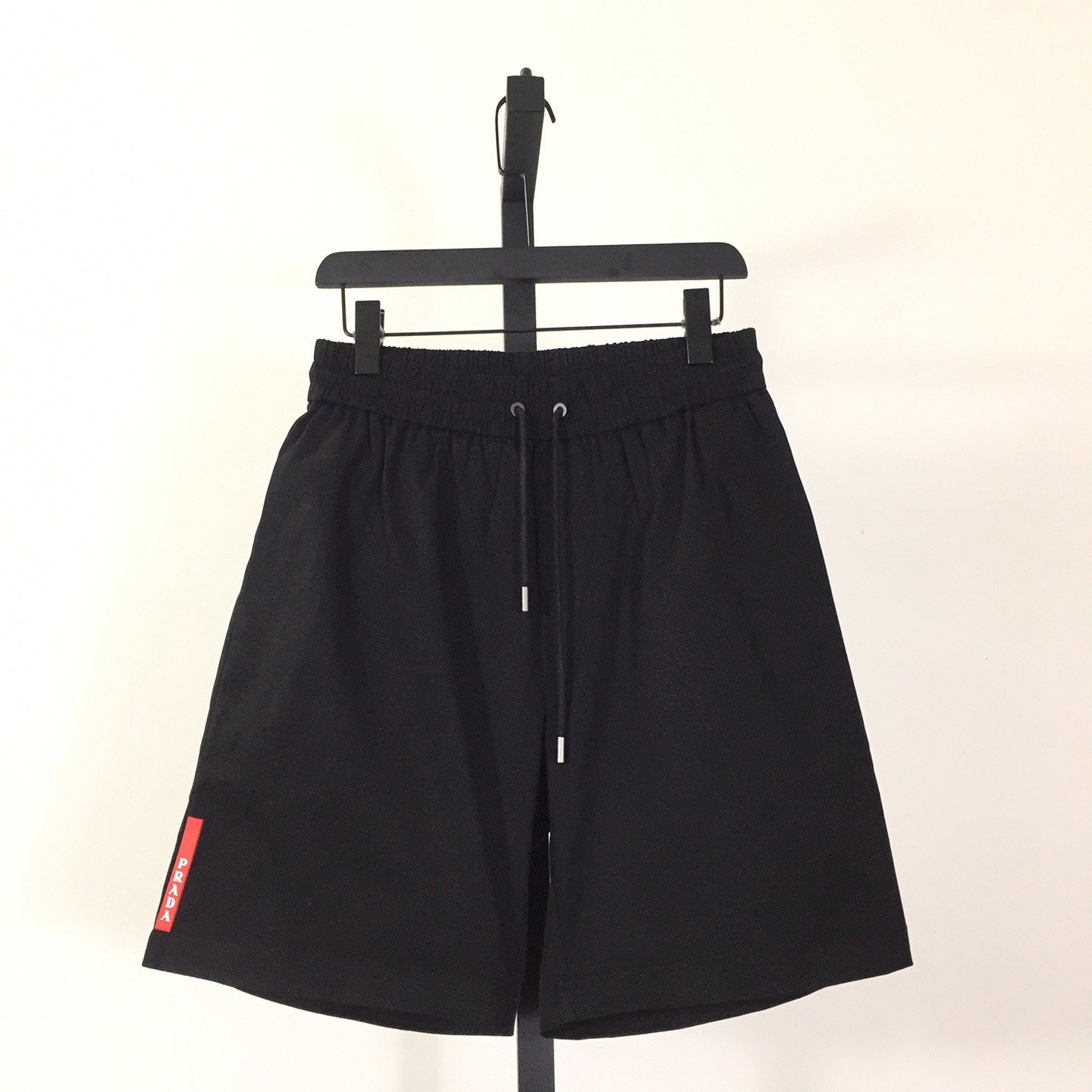 Prada Black Re-nylon Shorts - everydesigner