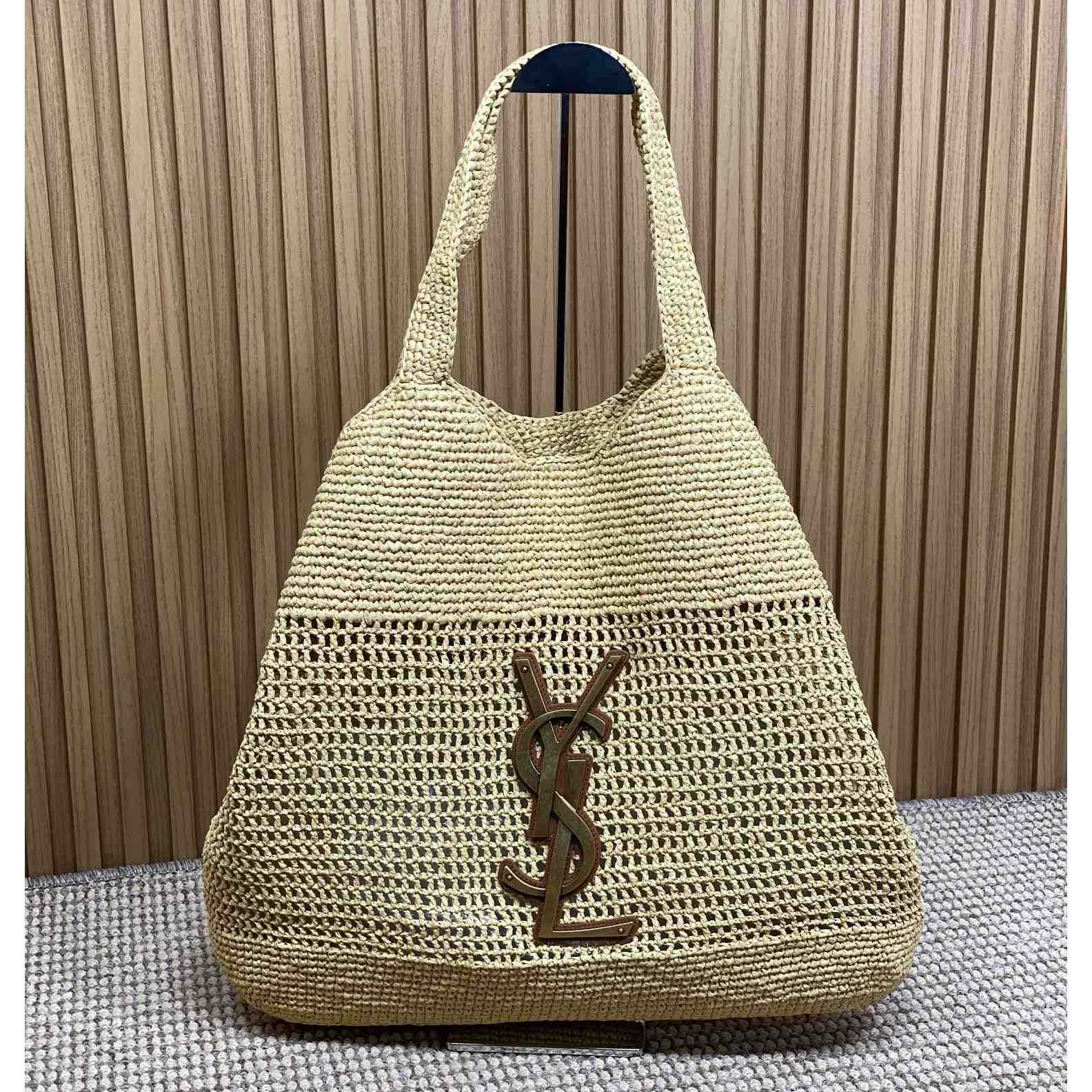 Saint Laurent Icare In Raffia - everydesigner