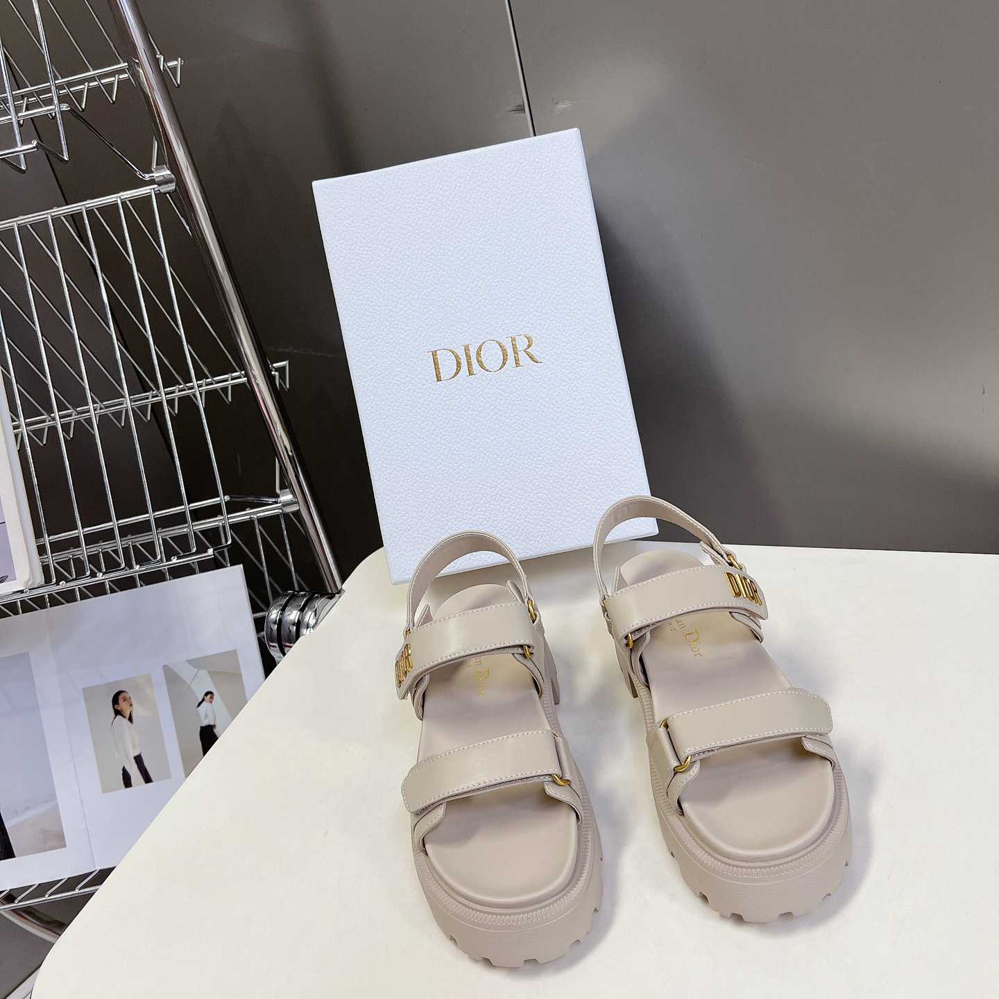 Dior Dioract Platform Sandal - everydesigner