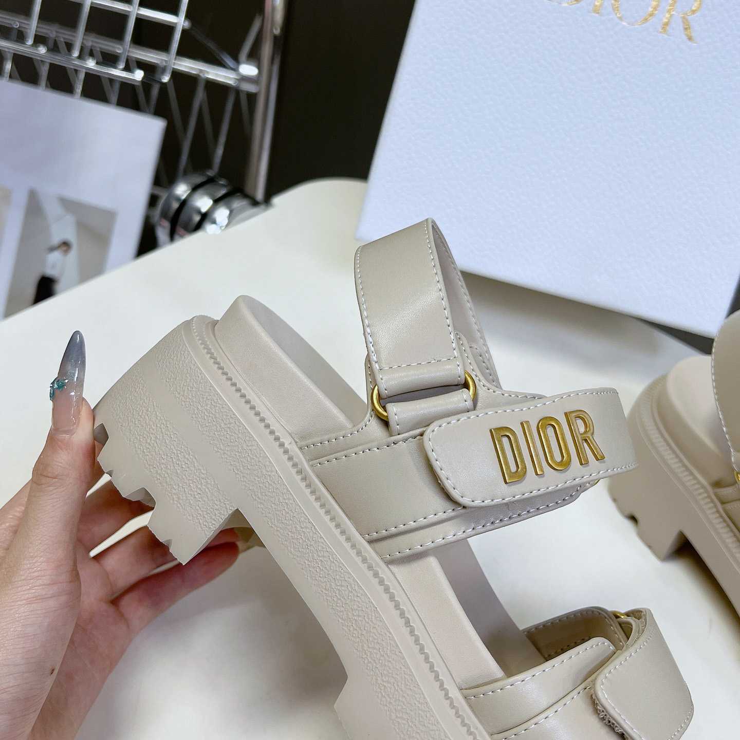 Dior Dioract Platform Sandal - everydesigner