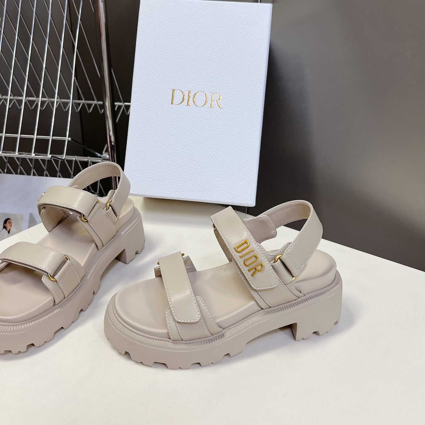 Dior Dioract Platform Sandal - everydesigner