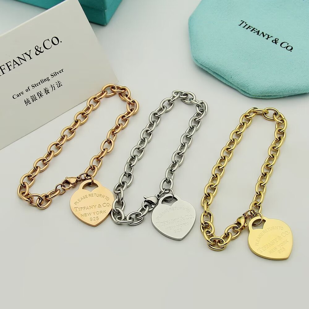 Tiffany & Co. Heart Tag Bracelet - everydesigner