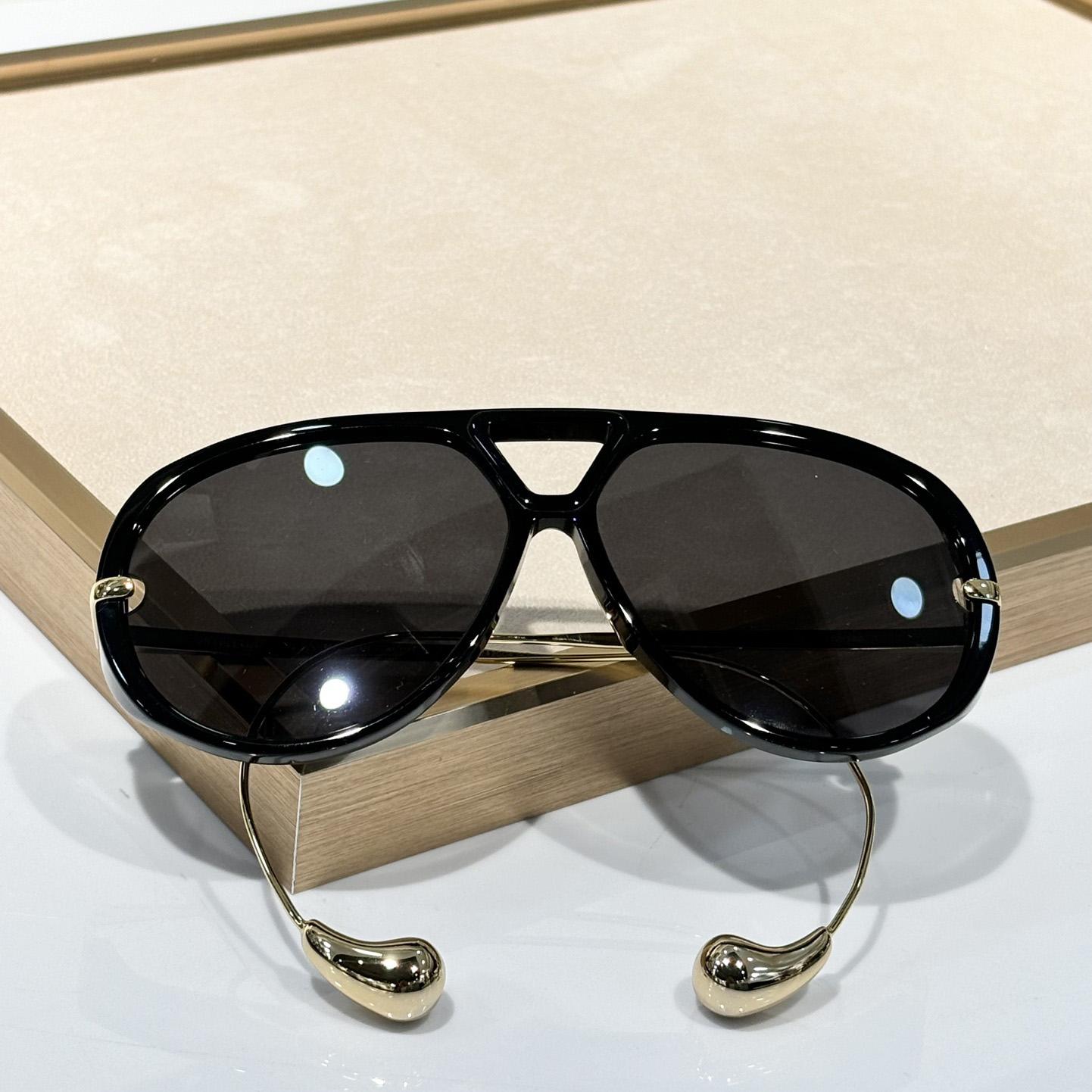 Bottega Veneta Drop Aviator Sunglasses    - everydesigner