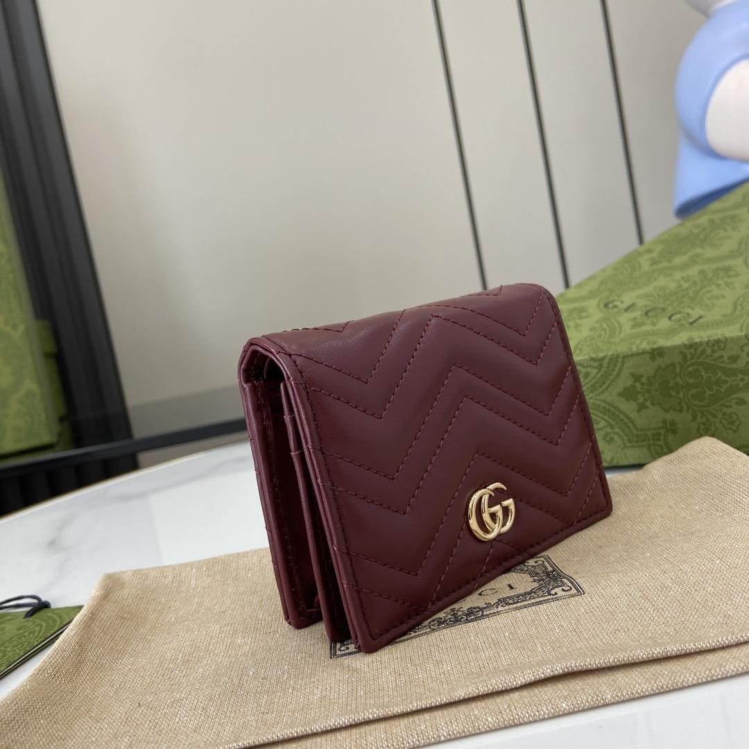 Gucci GG Marmont Card Case Wallet - everydesigner