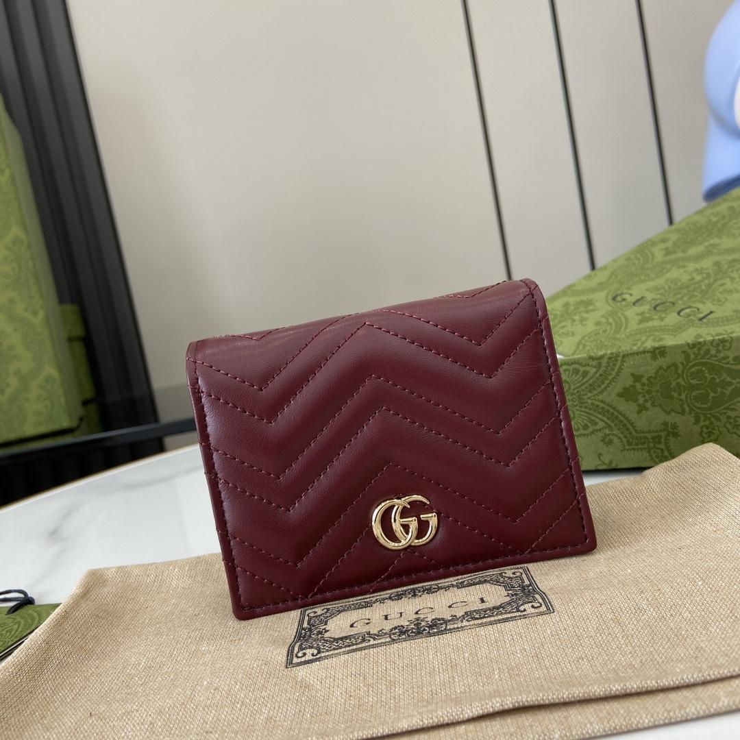 Gucci GG Marmont Card Case Wallet - everydesigner