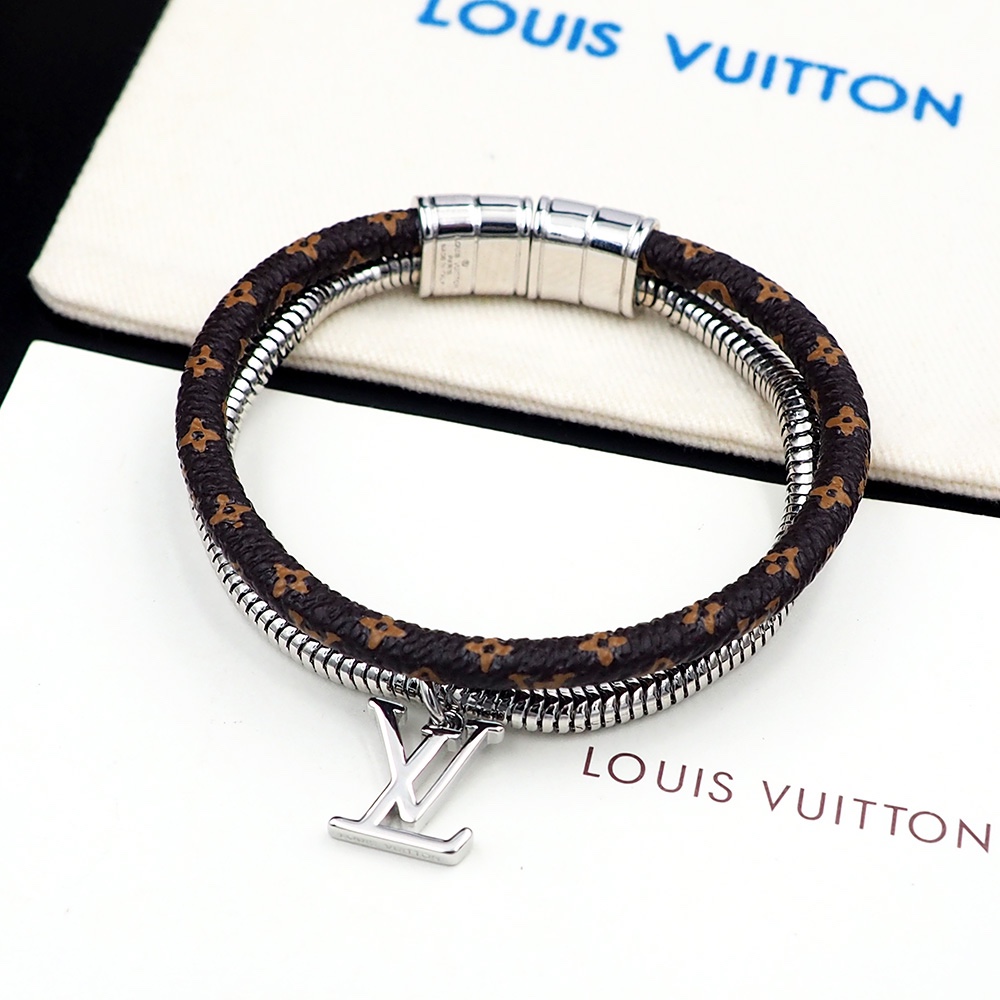 Louis Vuitton Monogram Swirl Bracelet   M8579E - everydesigner