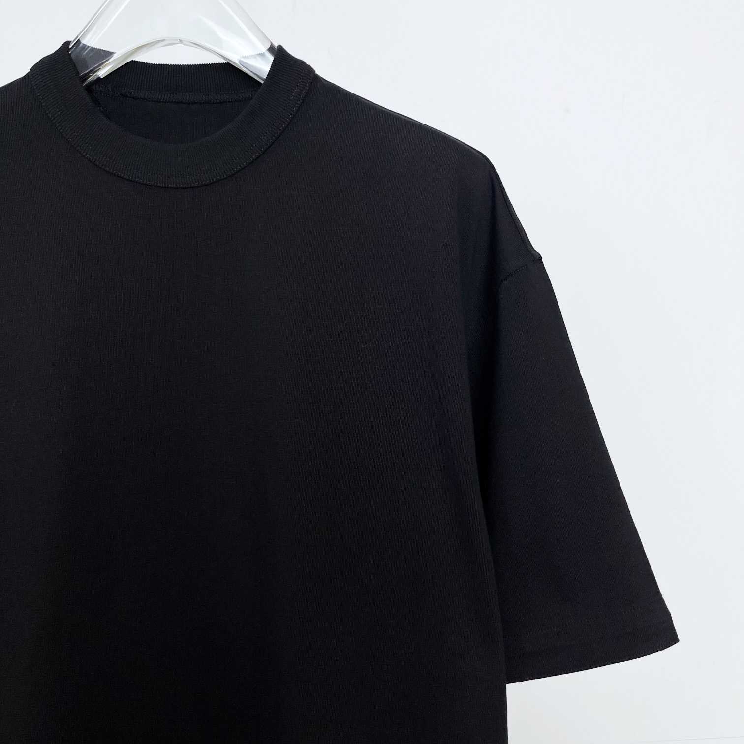 Bottega Veneta Cotton Jersey T-Shirt With Label - everydesigner