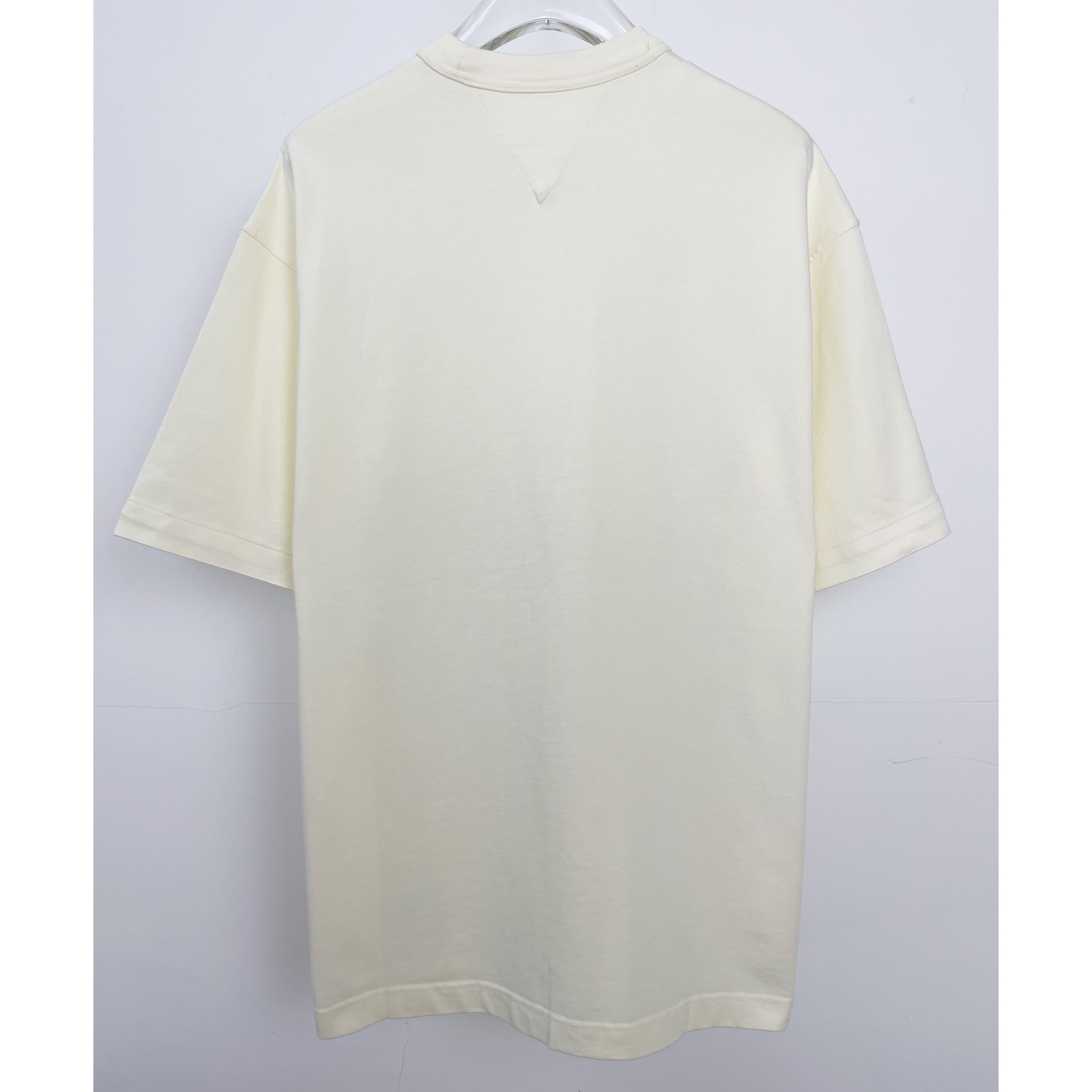 Bottega Veneta Cotton Jersey T-Shirt With Label - everydesigner