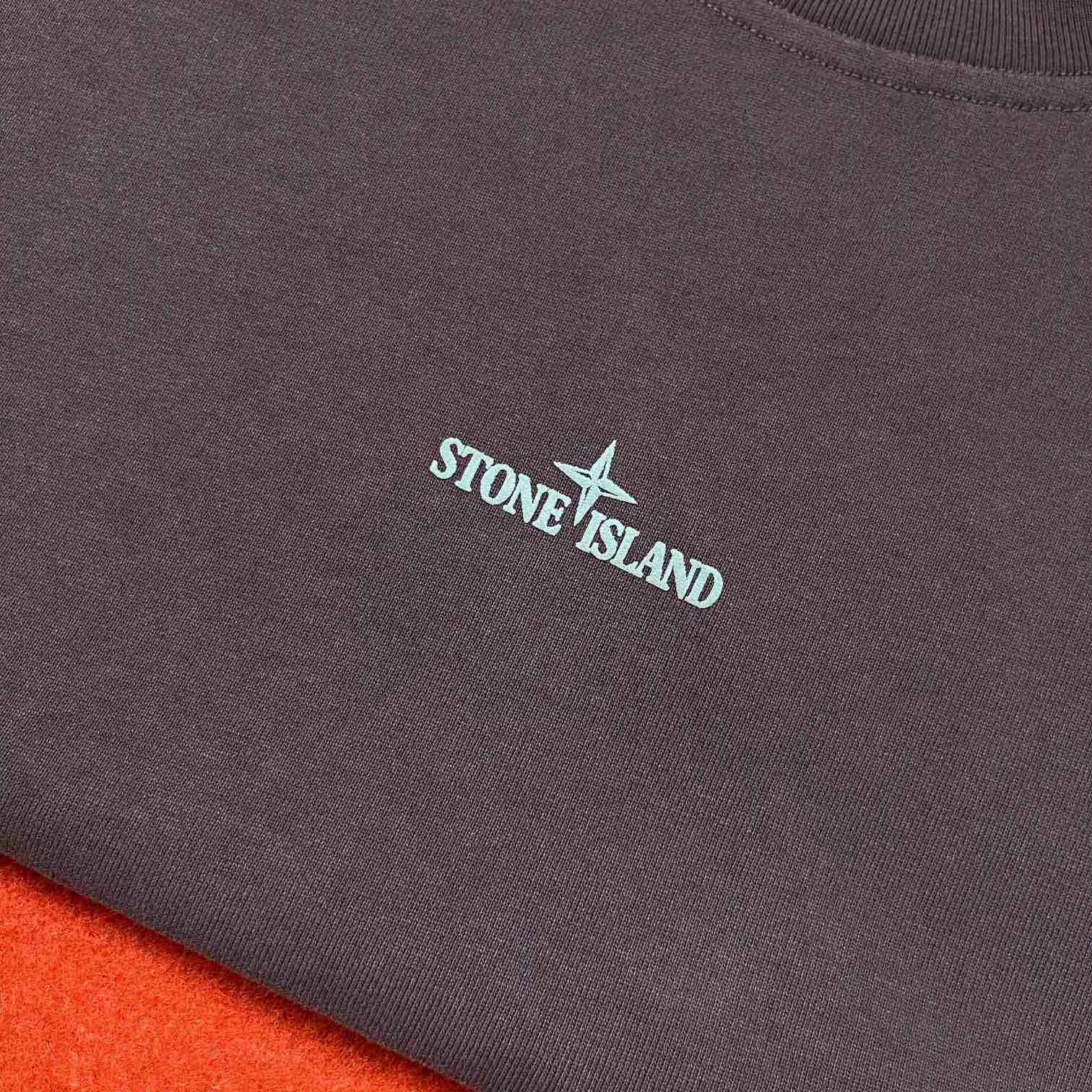 Stone Island Logo-print Cotton T-shirt - everydesigner