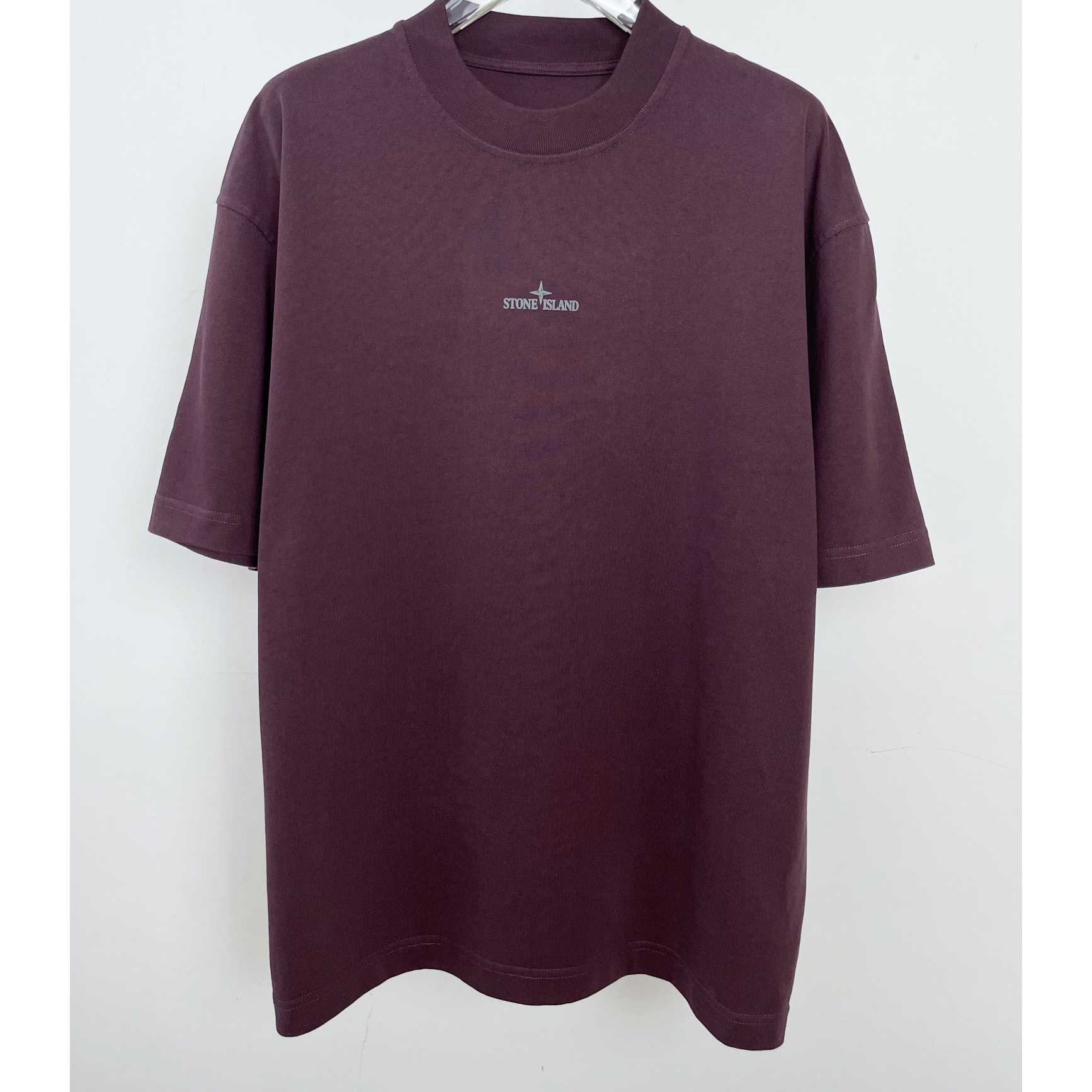 Stone Island Logo-print Cotton T-shirt - everydesigner