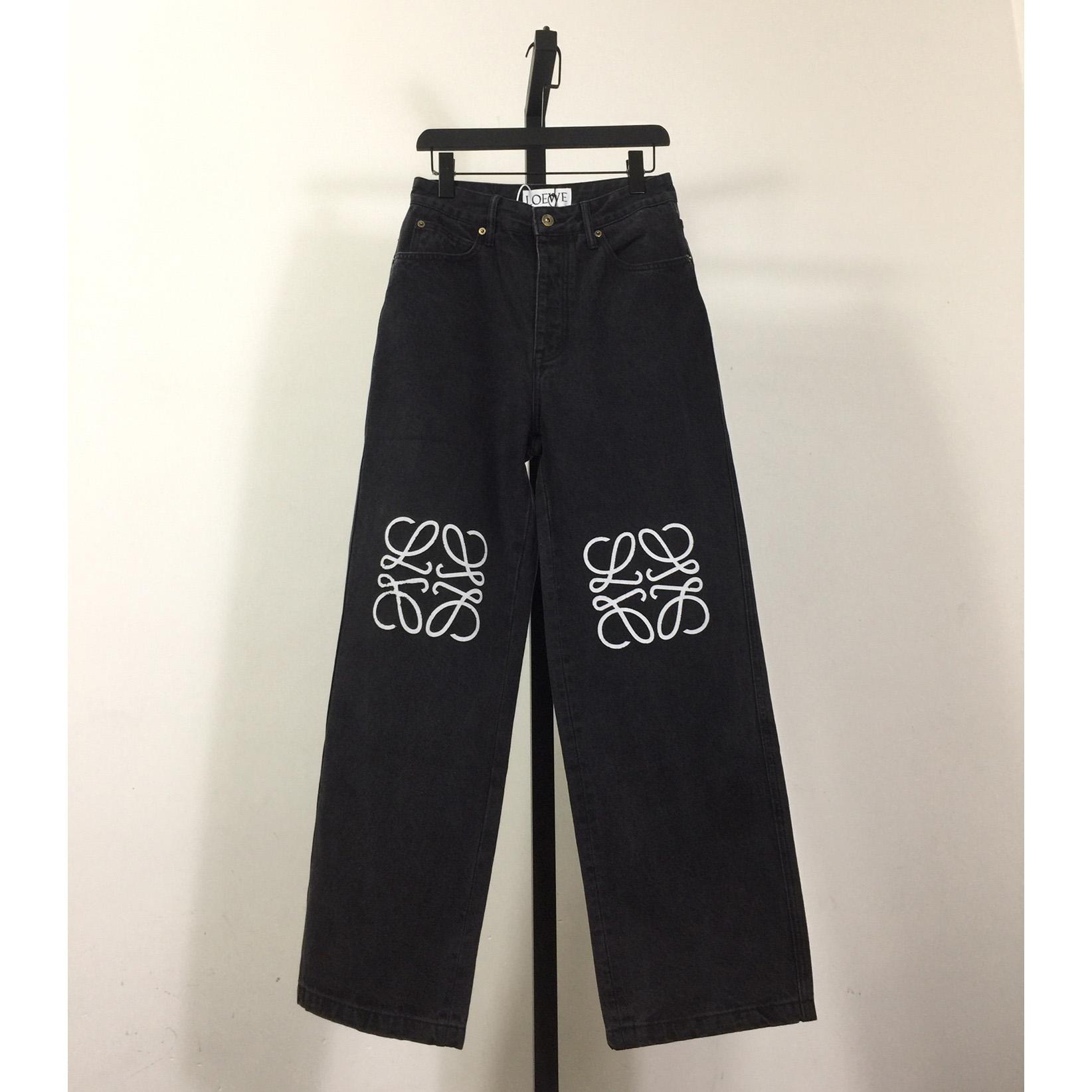 Loewe Anagram Baggy Jeans - everydesigner