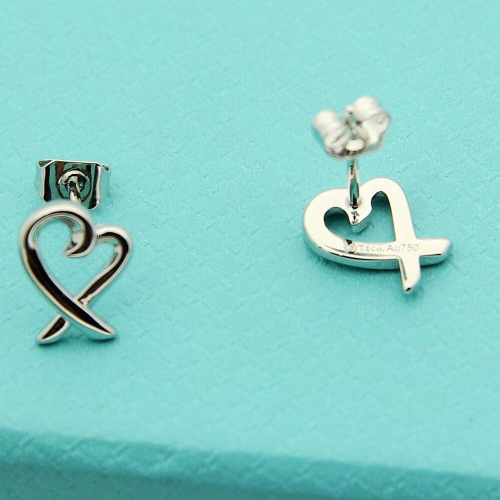 Tiffany & Co. Paloma Picasso Loving Heart Earrings - everydesigner