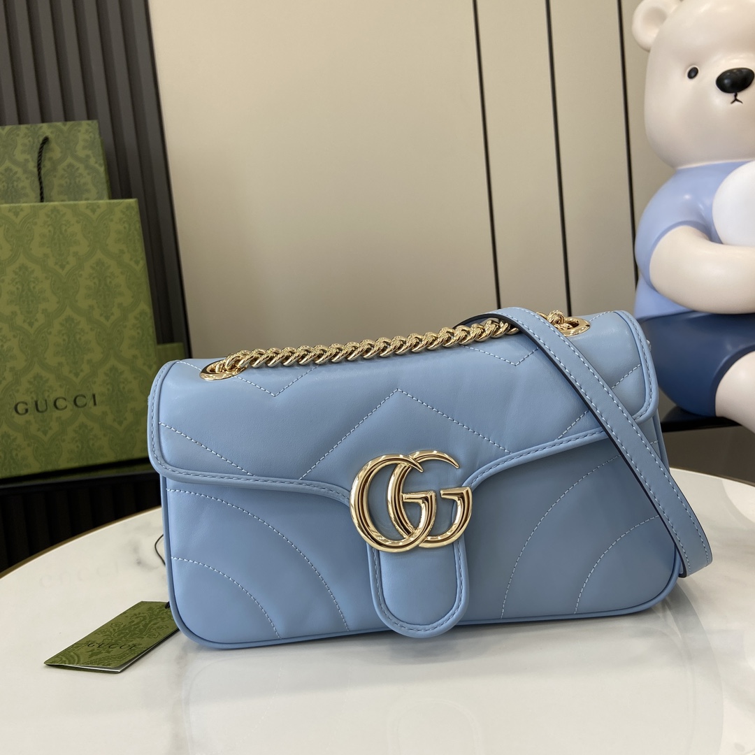 Gucci GG Marmont Small Shoulder Bag - everydesigner