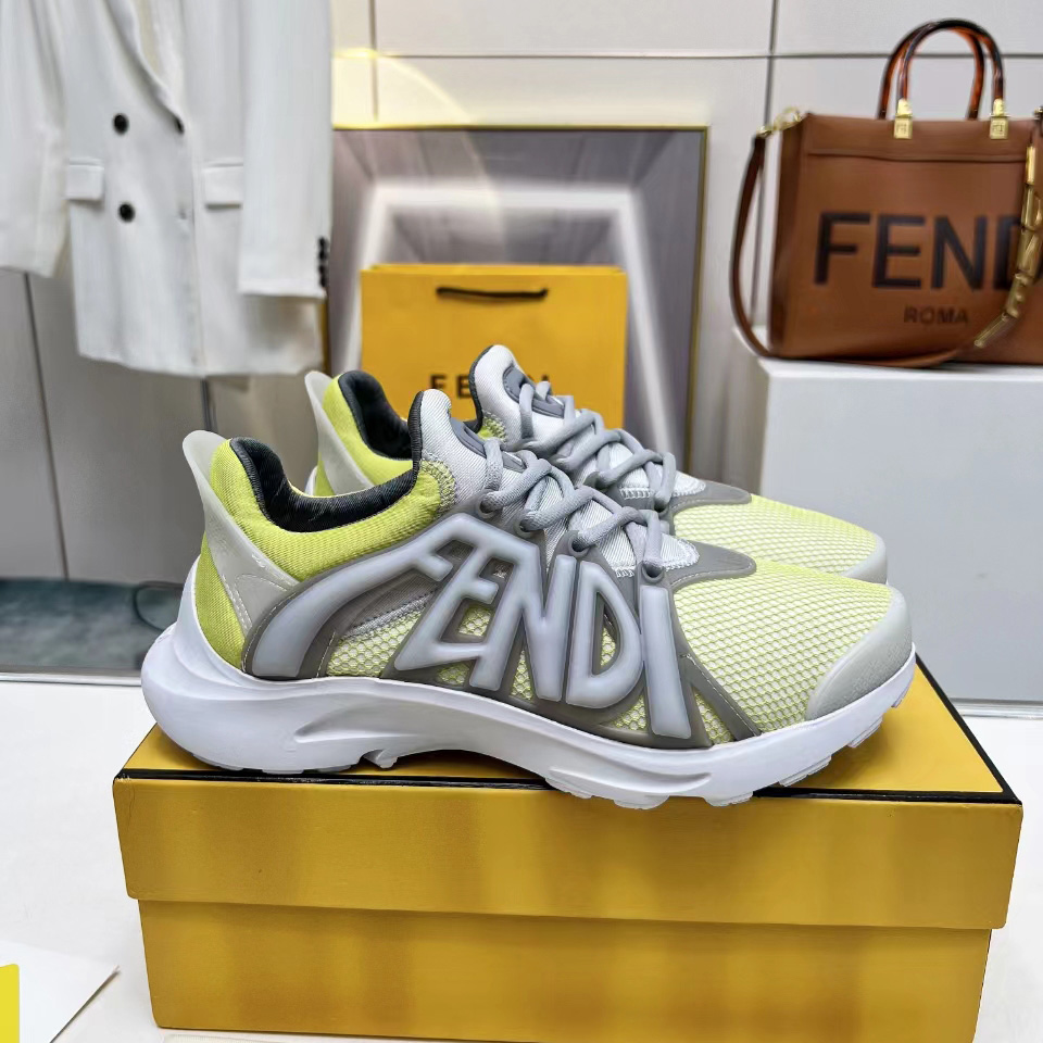 Fendi Tag Sneakers - everydesigner