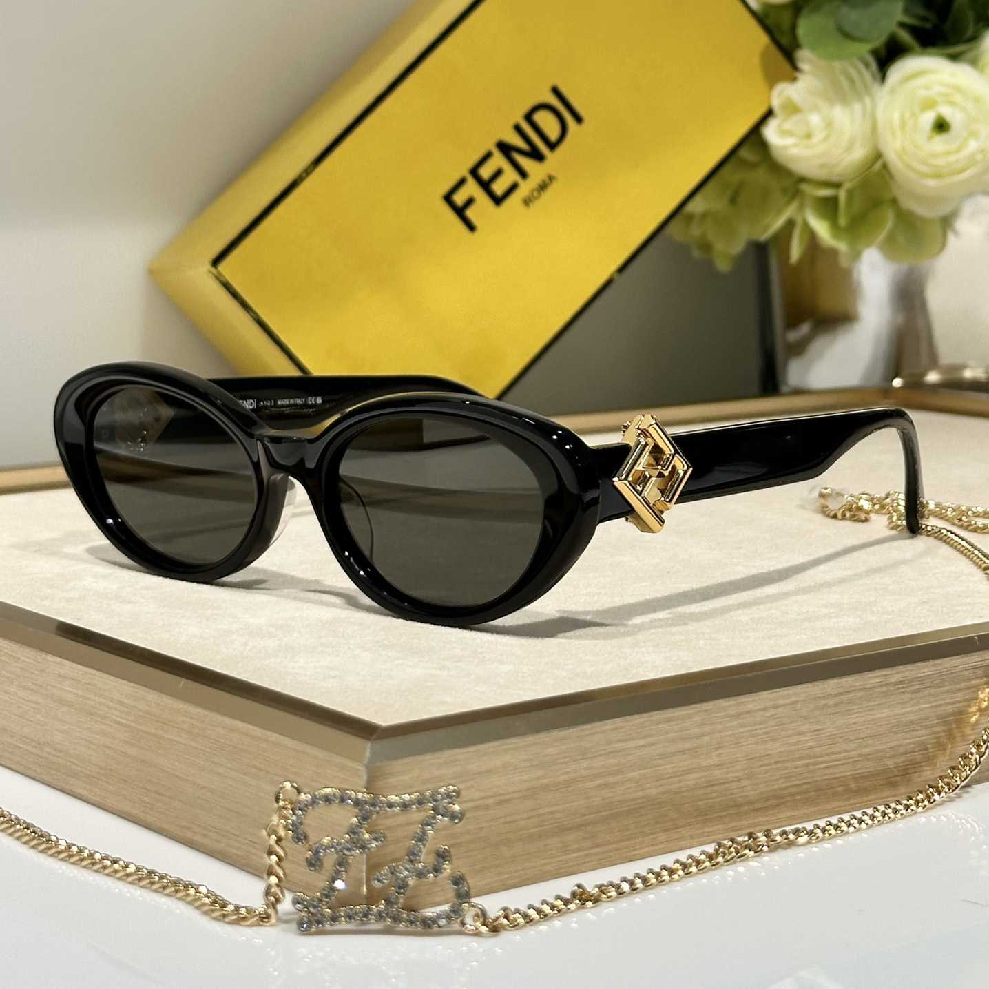 Fendi Diamonds Acetate Sunglasses    FE40140U - everydesigner