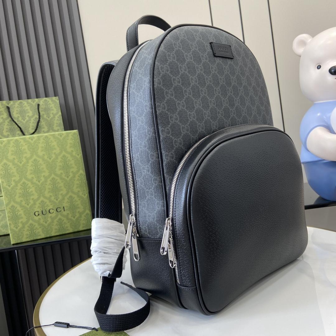 Gucci Medium GG Backpack With Tag - everydesigner