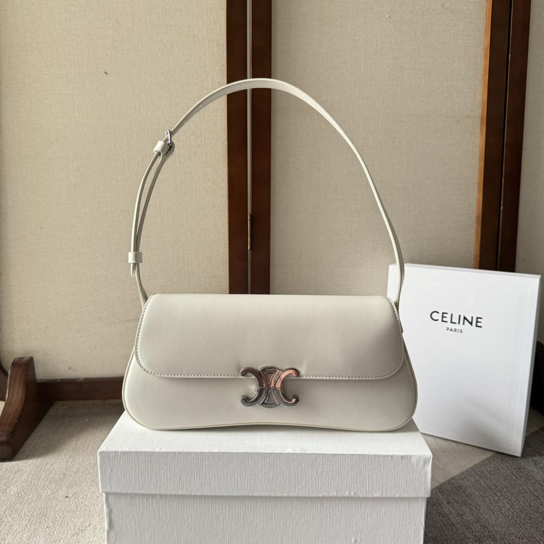 Celine Medium Celine Lola Bag In Shiny Calfskin - everydesigner