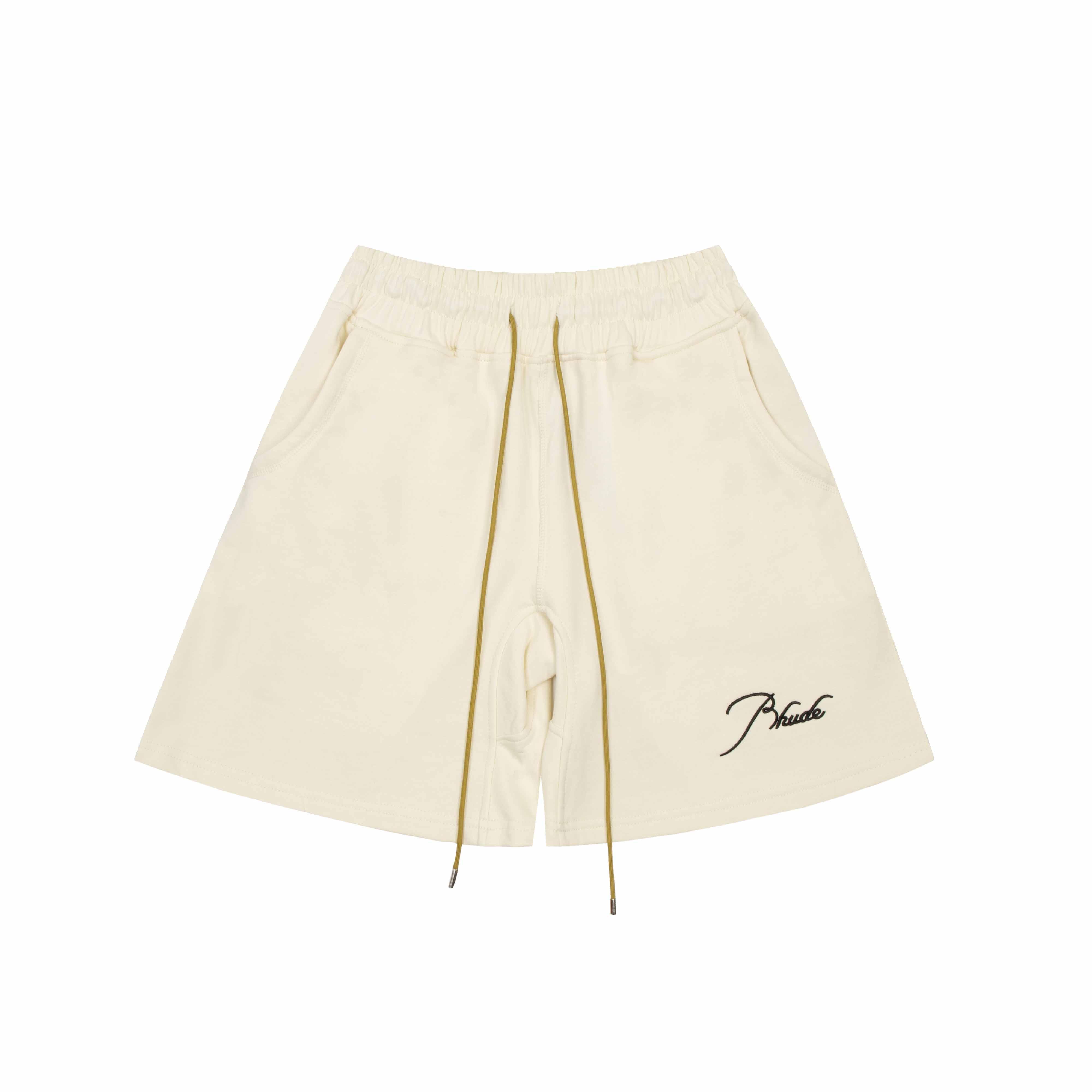 Rhude Logo-embroidered Track Shorts - everydesigner