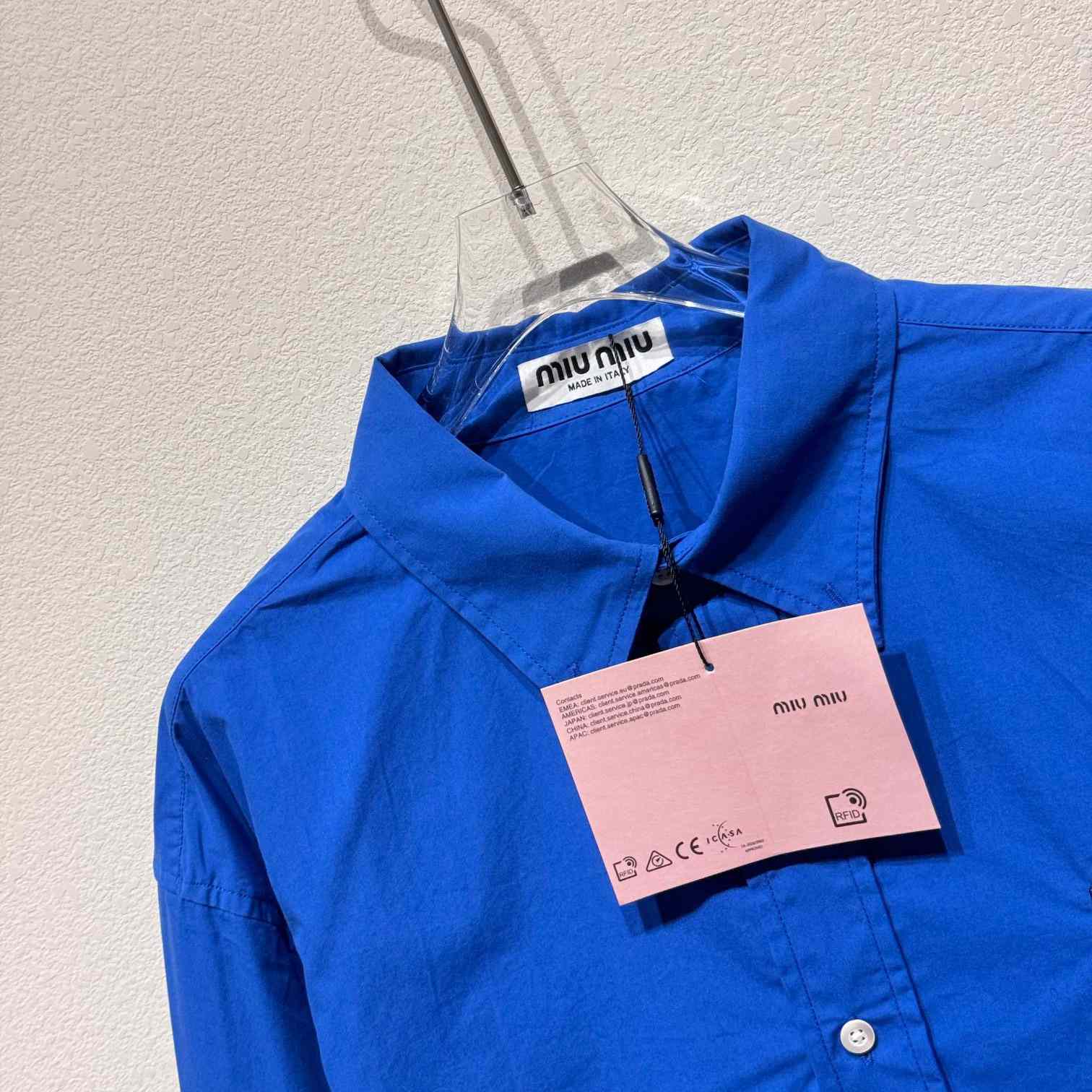 Miu Miu Poplin Shirt - everydesigner