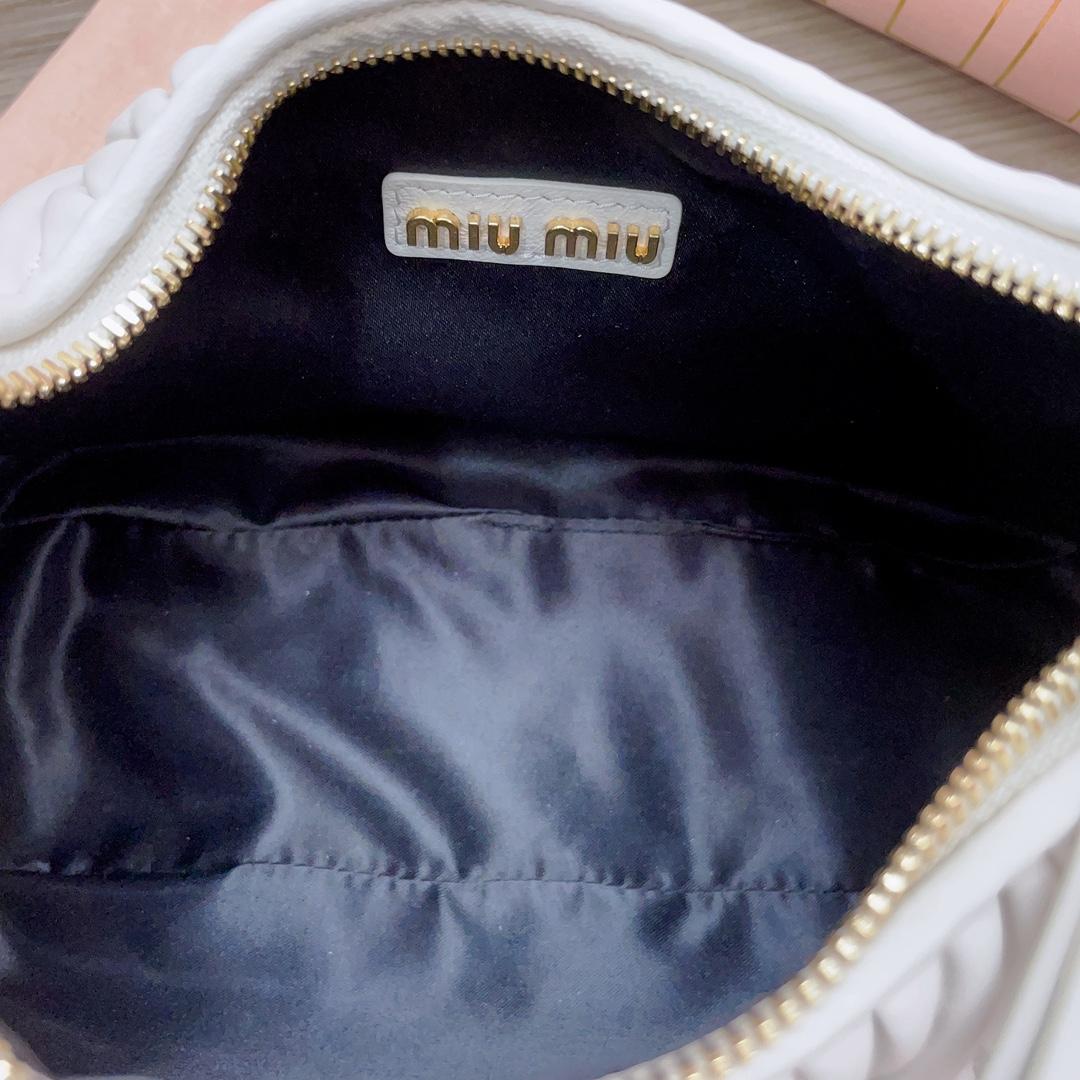 Miu Miu Wander Hobo Bag (25X18X7cm) - everydesigner