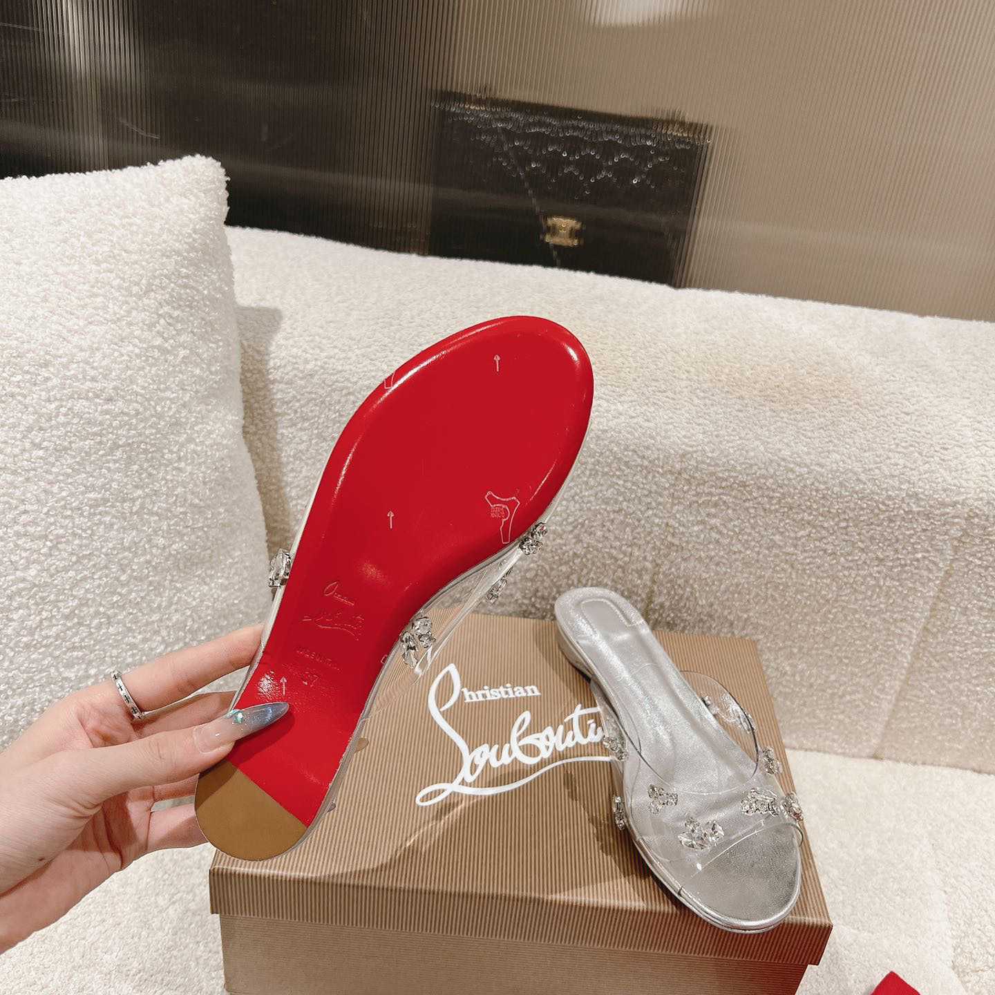 Christian Louboutin Degraqueenie Mule - everydesigner