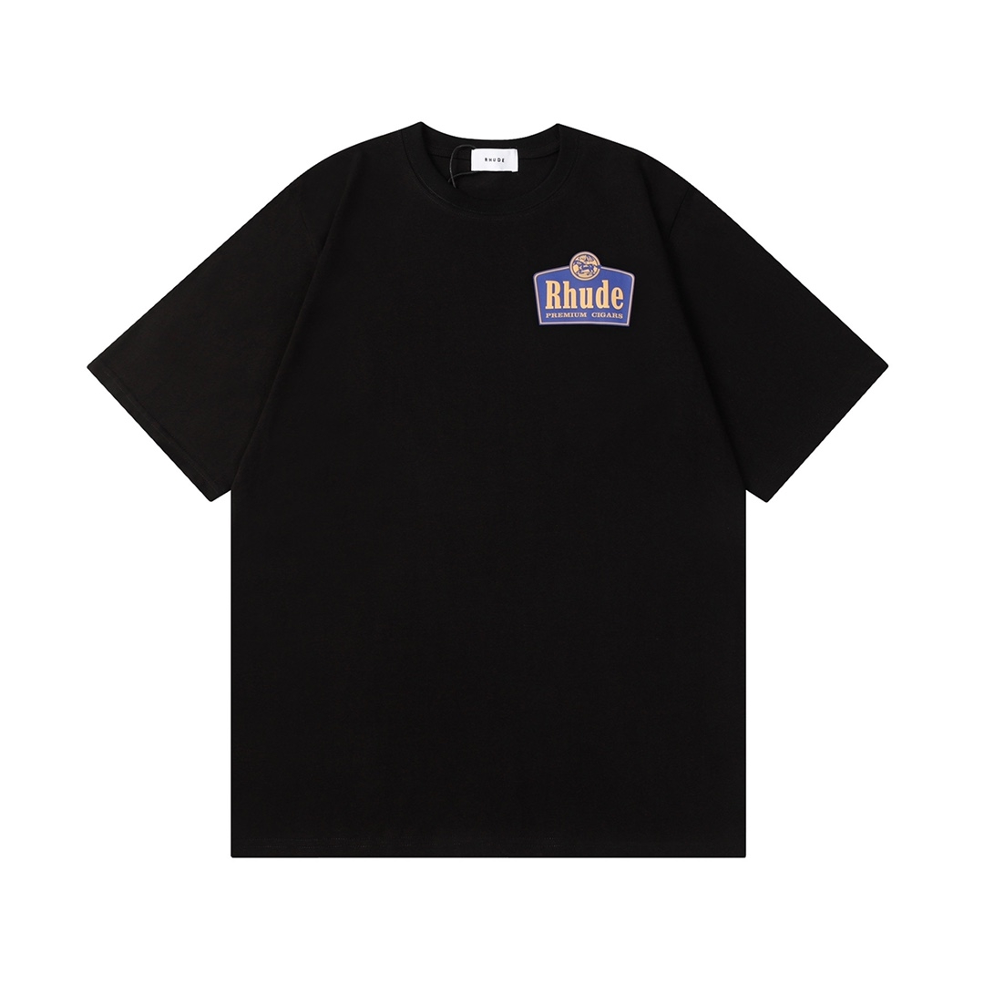 Rhude Cotton T-Shirt - everydesigner