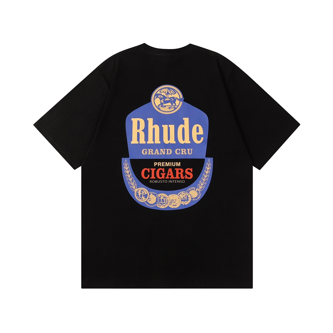 Rhude Cotton T-Shirt - everydesigner