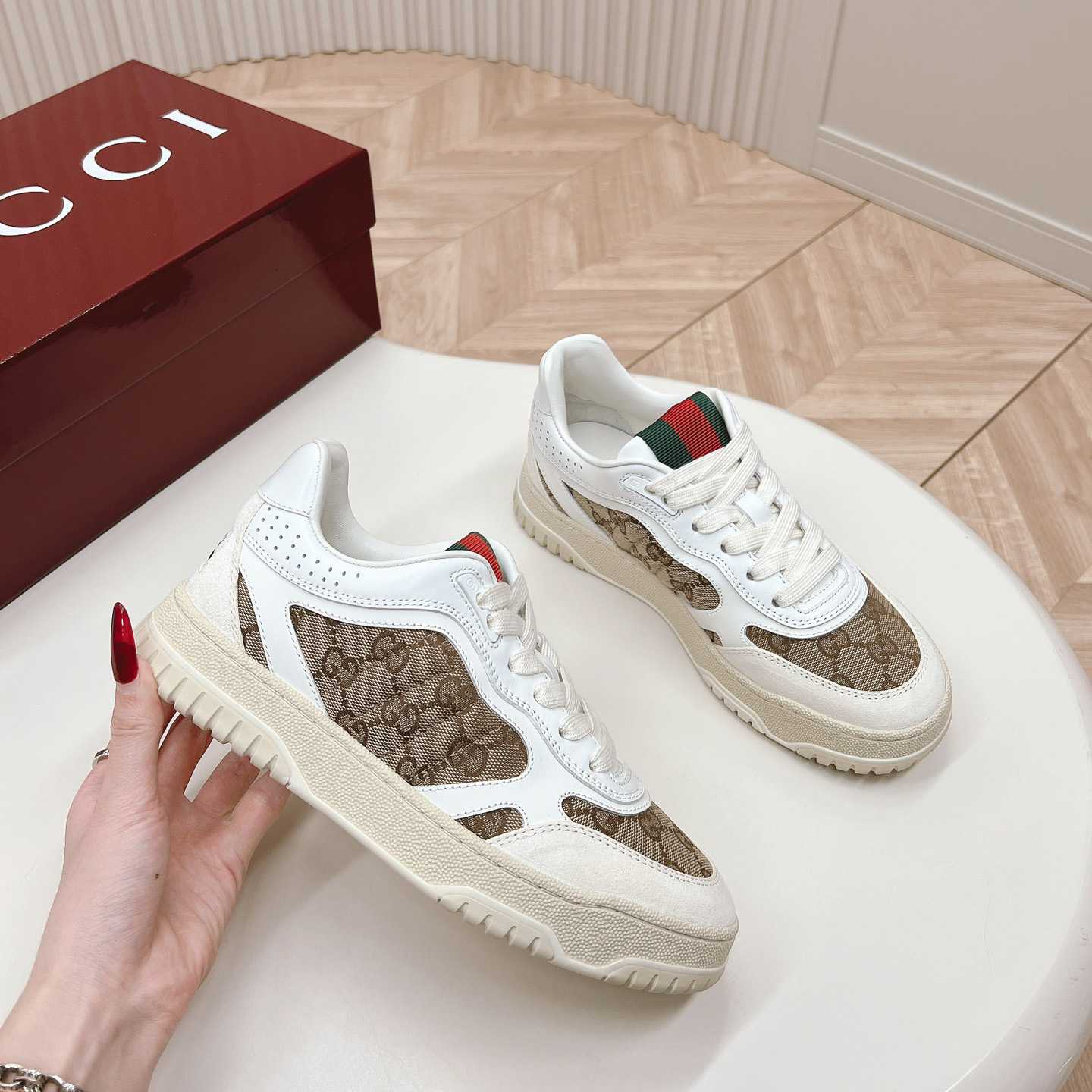 Gucci Re-web Sneaker - everydesigner