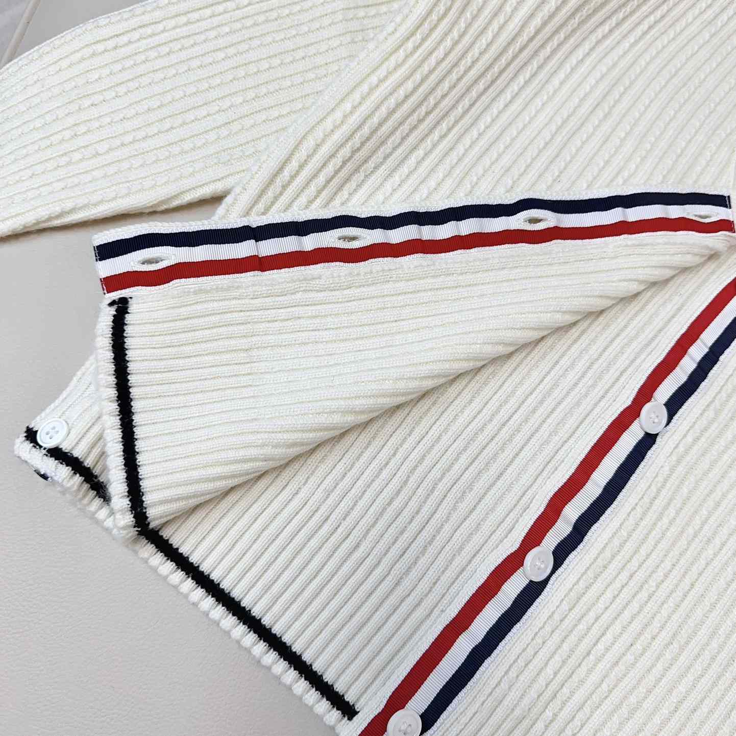 Thom Browne Four Stripe Cardigan - everydesigner