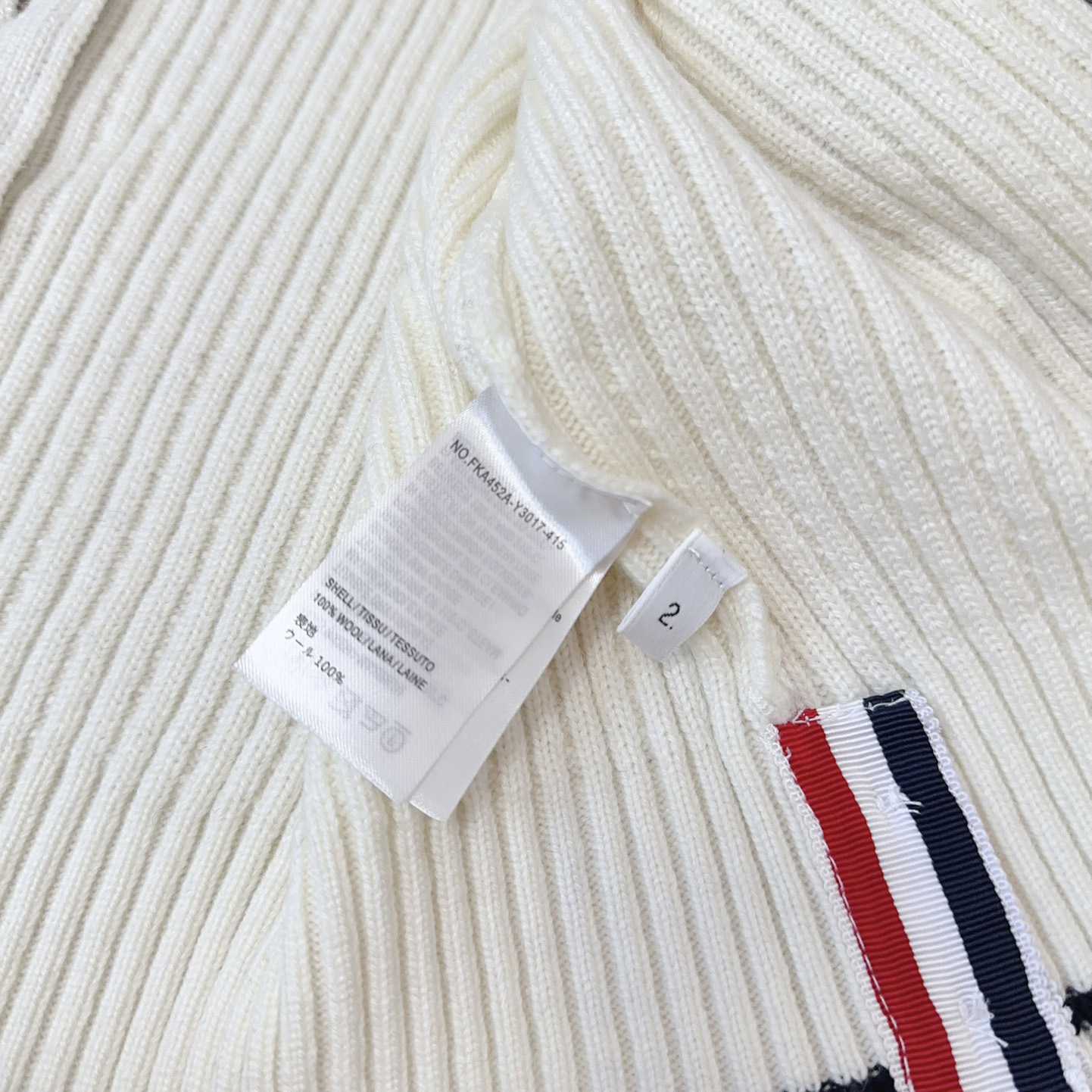 Thom Browne Four Stripe Cardigan - everydesigner