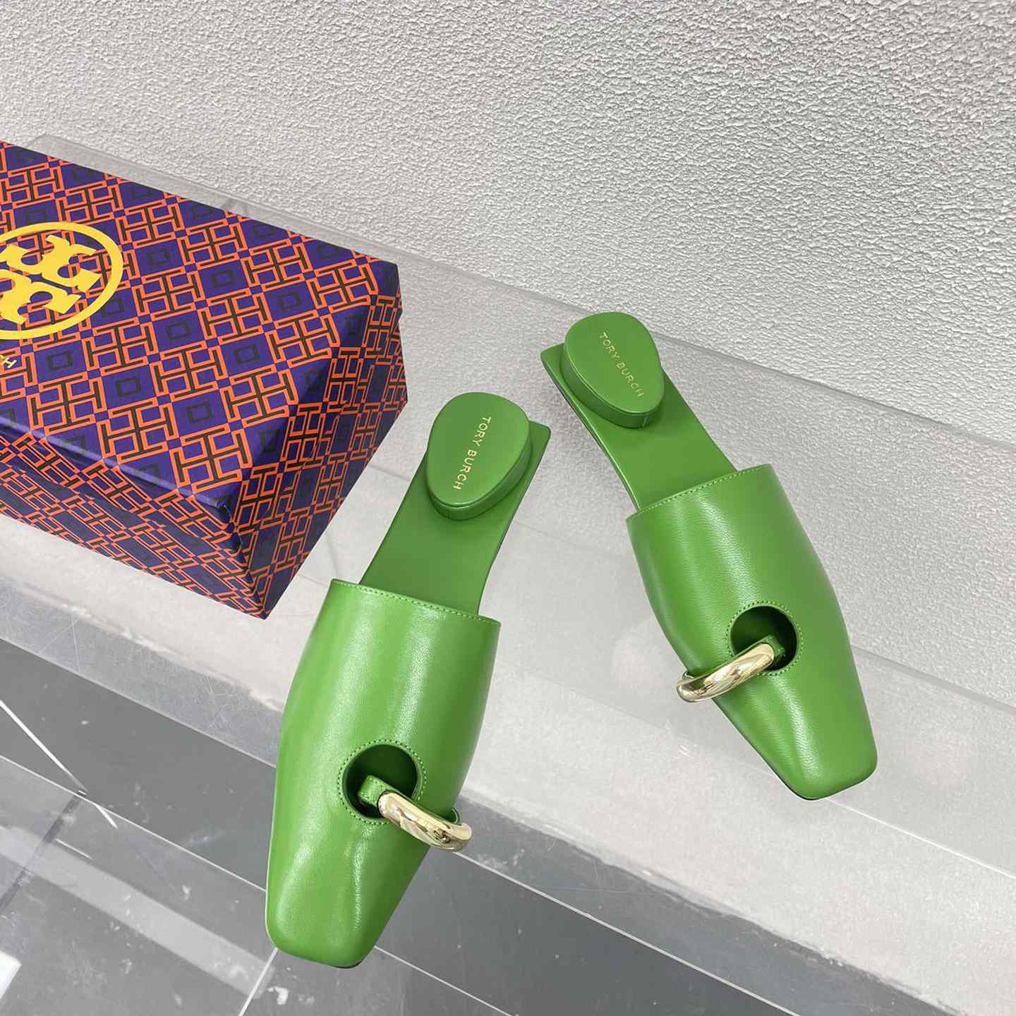 Tory Burch Pierced Mule - everydesigner