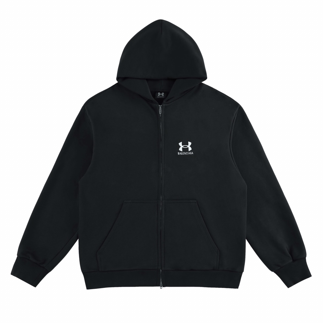 Balenciaga x Under Armour Zip-Up Hoodie Regular Fit - everydesigner