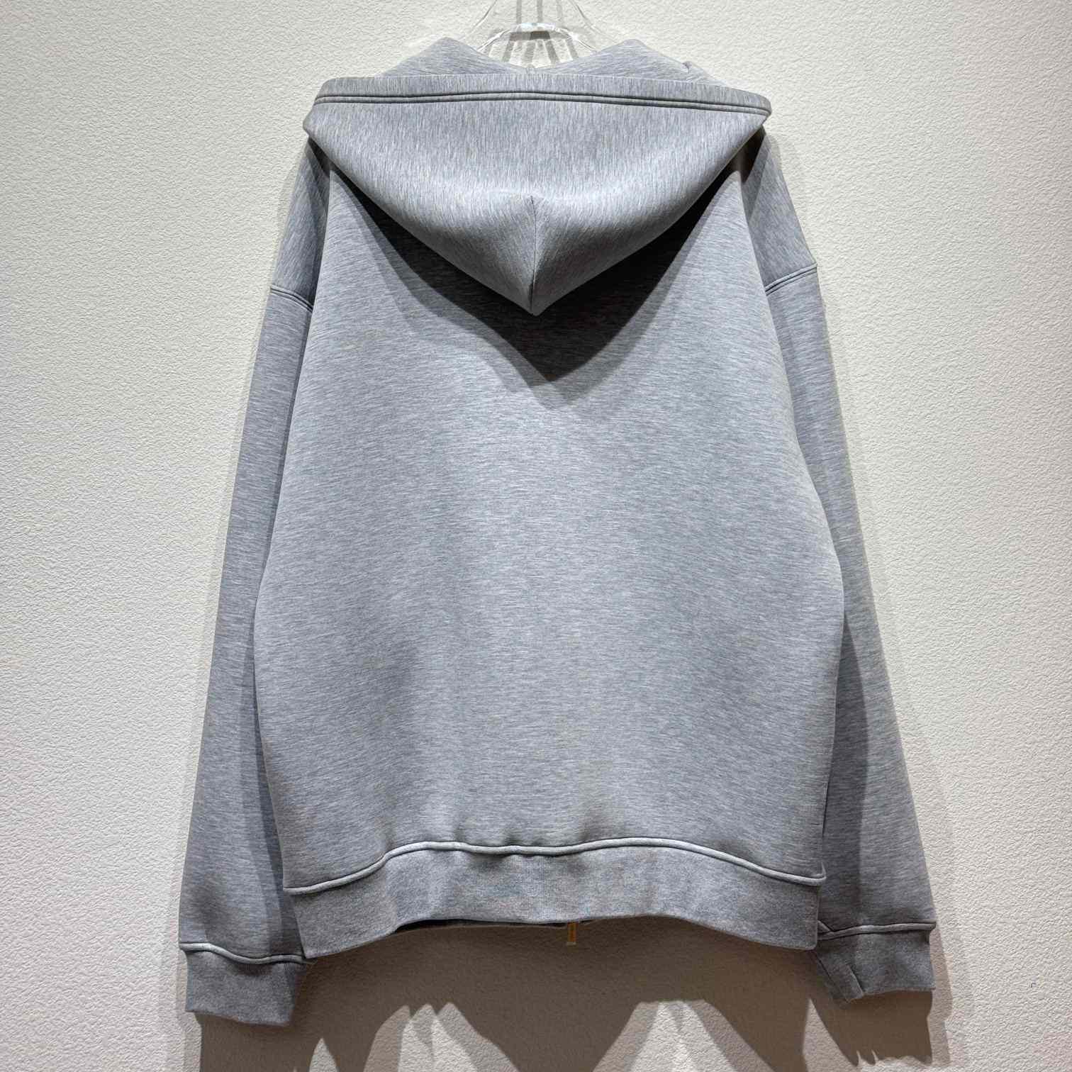 Miu Miu Embroidered Cotton Hoodie - everydesigner