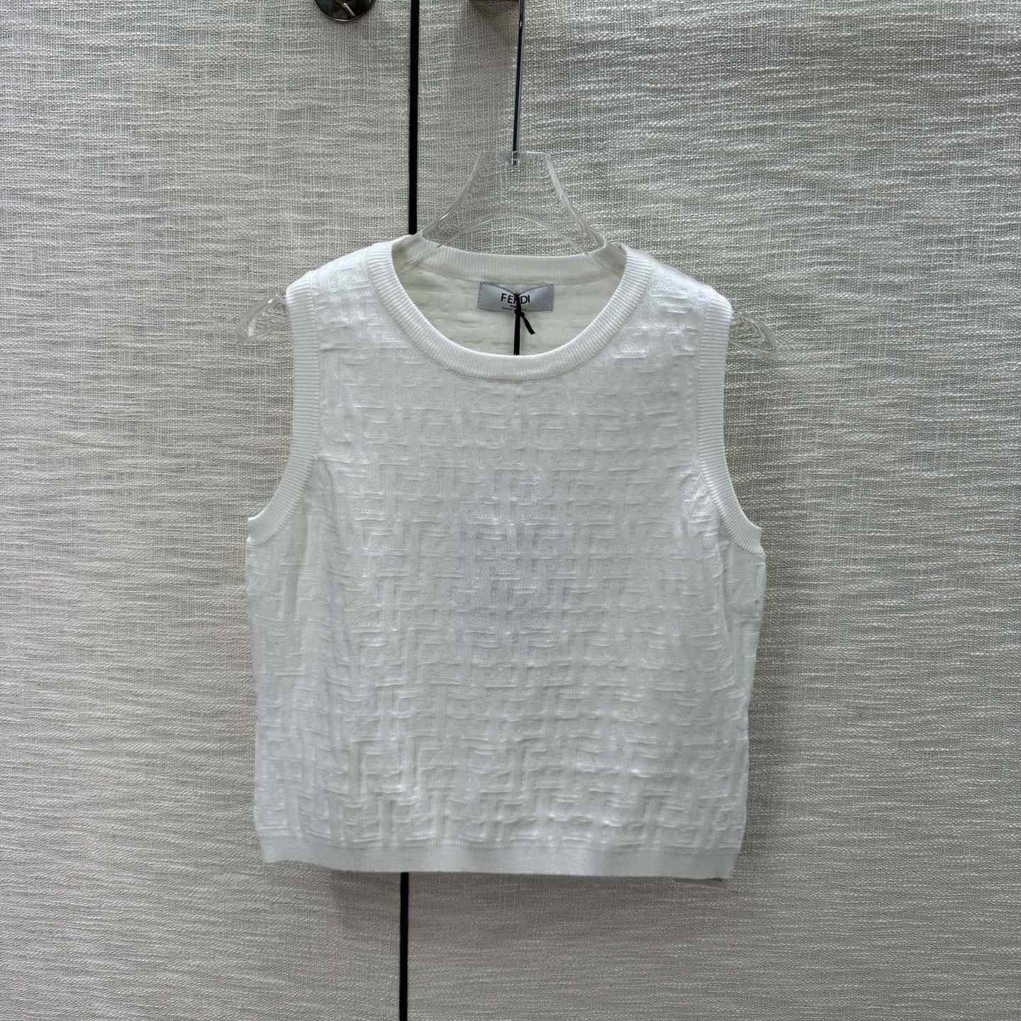 Fendi FF Jacquard Top - everydesigner