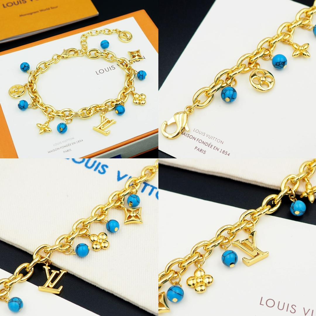 Louis Vuitton My LV Pearl Bracelet   M1124A - everydesigner