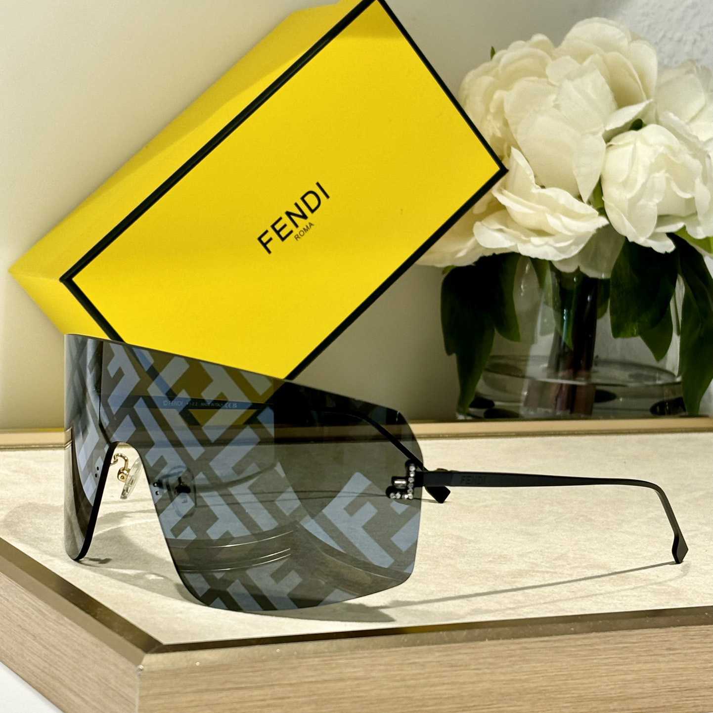 Fendi First Crystal Sunglasses    FE4121U - everydesigner