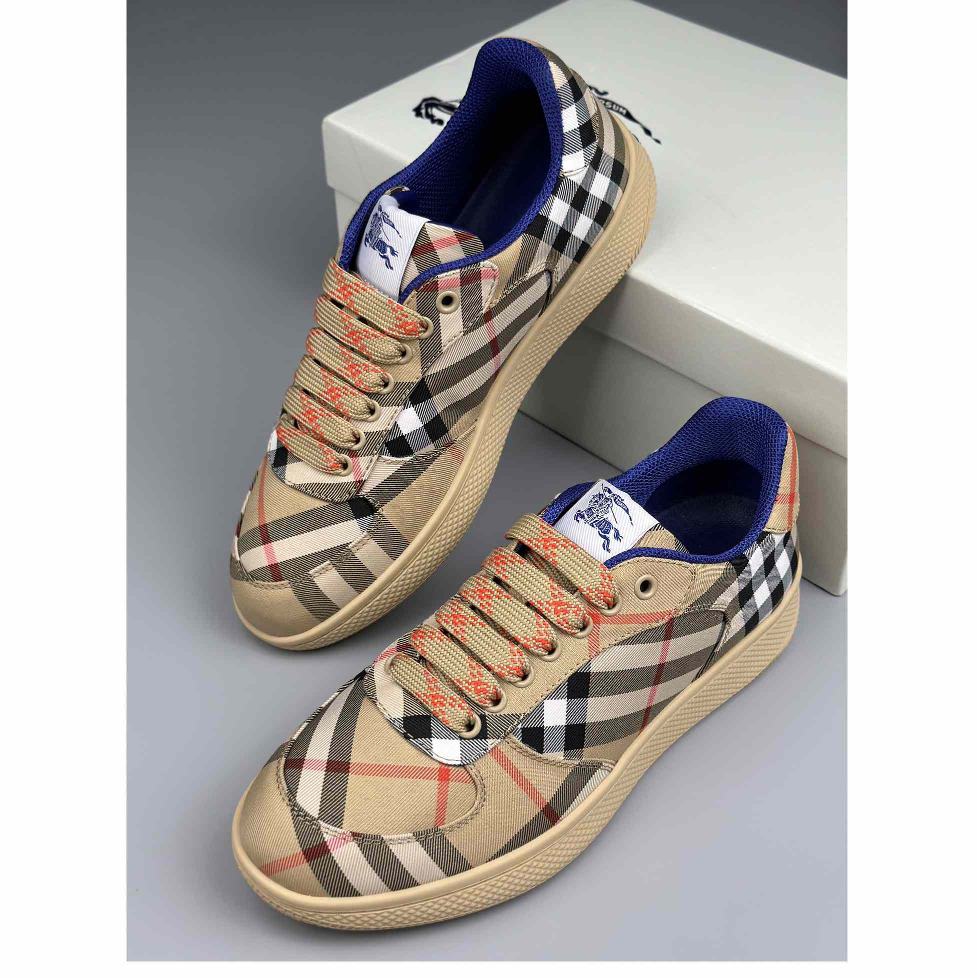 Burberry Check Terrace Sneakers - everydesigner