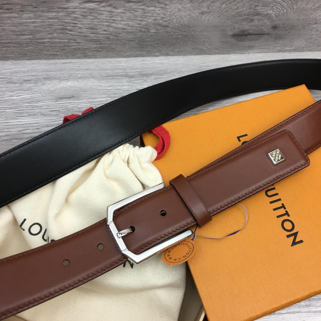 Louis Vuitton 35mm Leather Belt - everydesigner