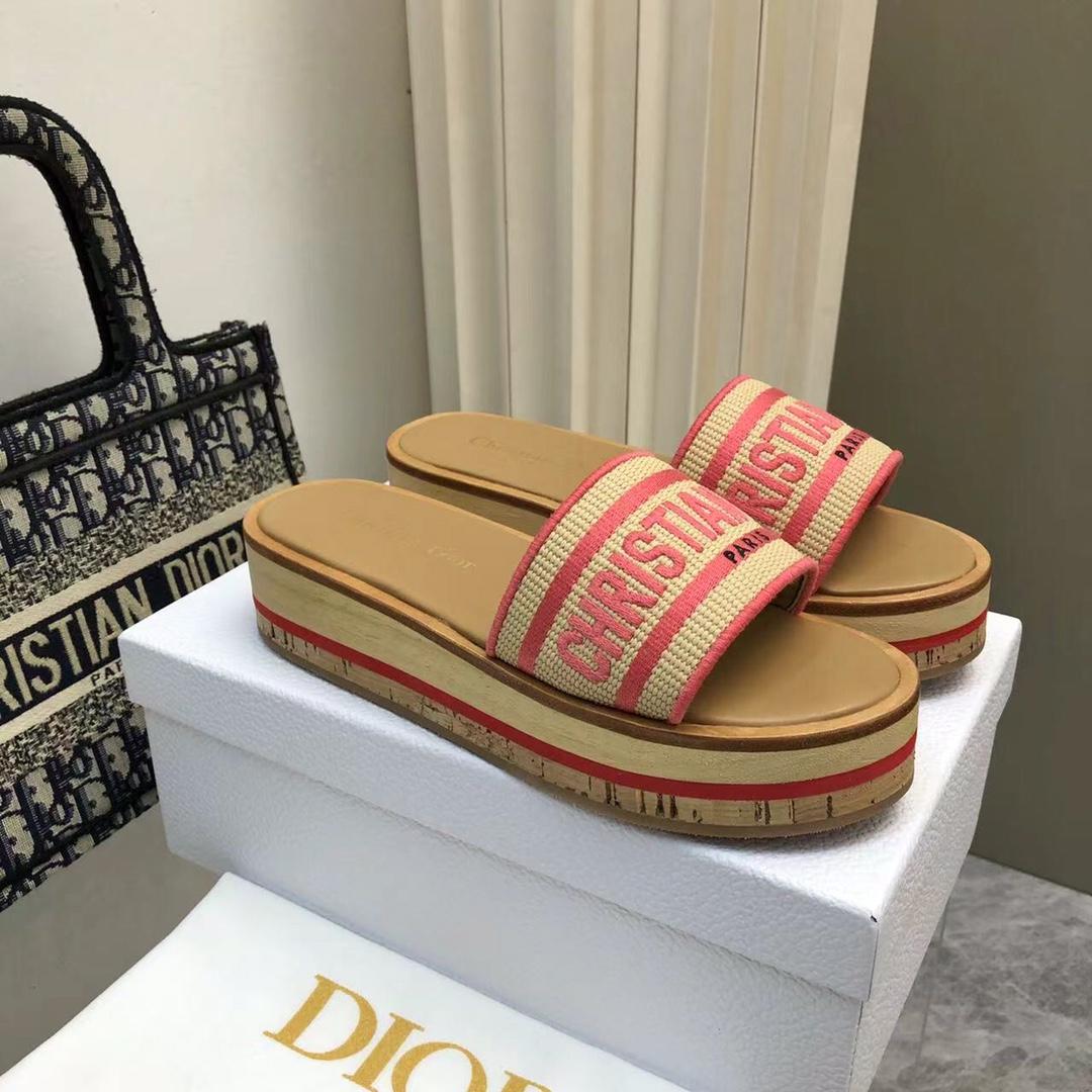 Dior Dioriviera Dway Platform Slide - everydesigner