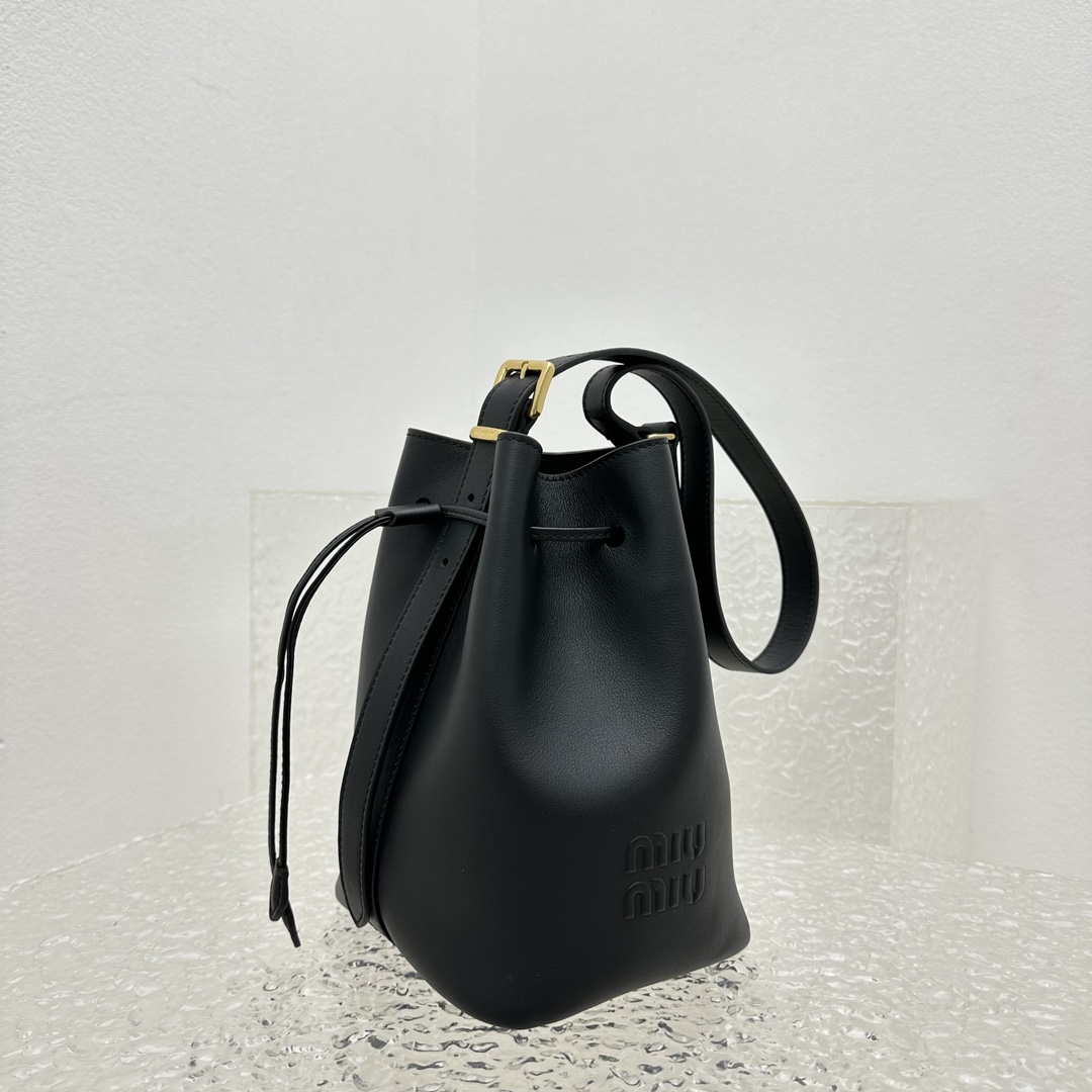 Miu Miu Leather Bucket Bag - everydesigner