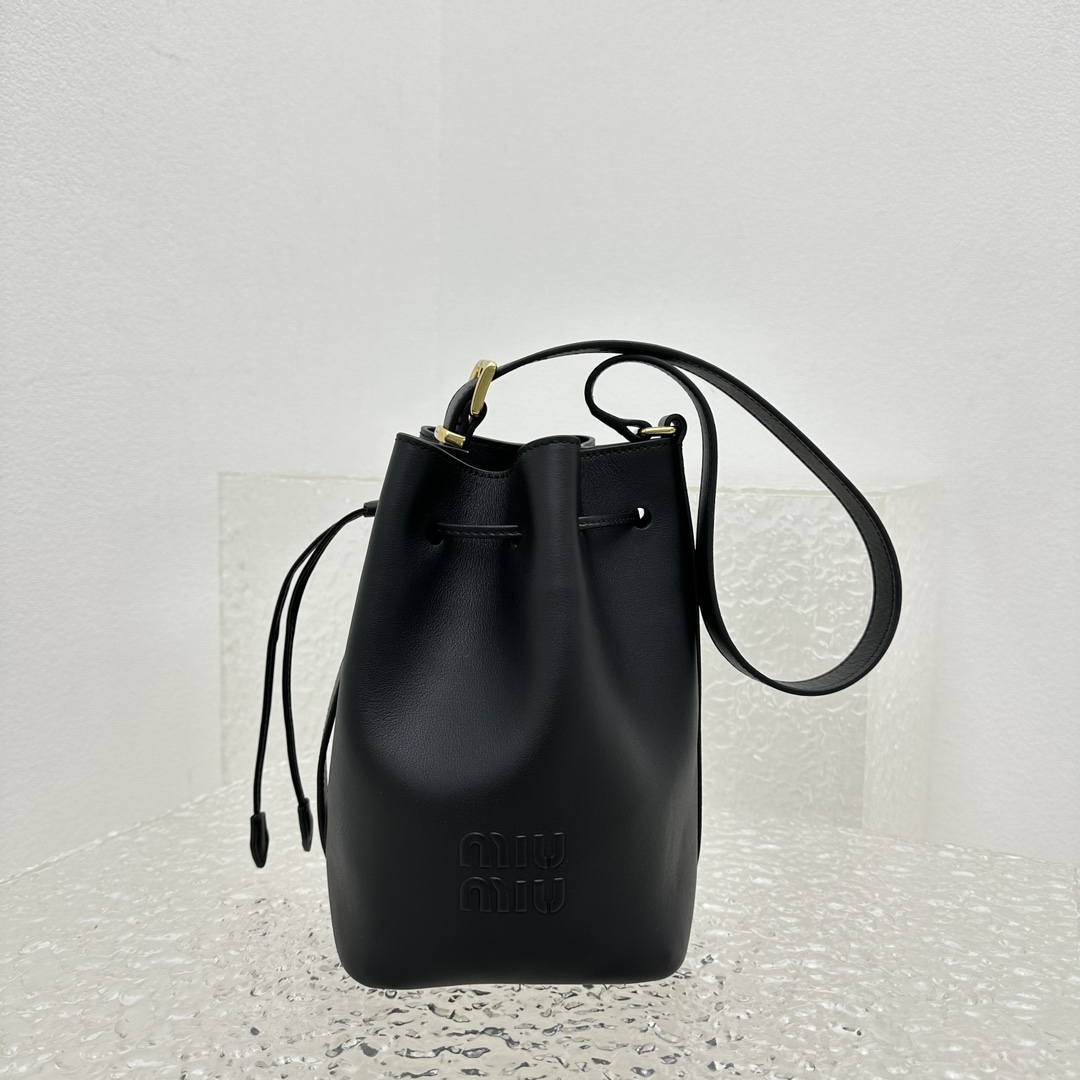 Miu Miu Leather Bucket Bag - everydesigner