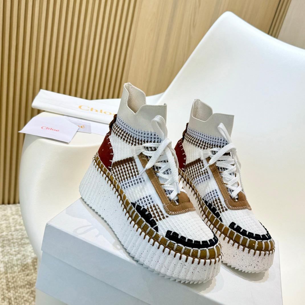 Chloe Nama Wedge Sneaker  - everydesigner