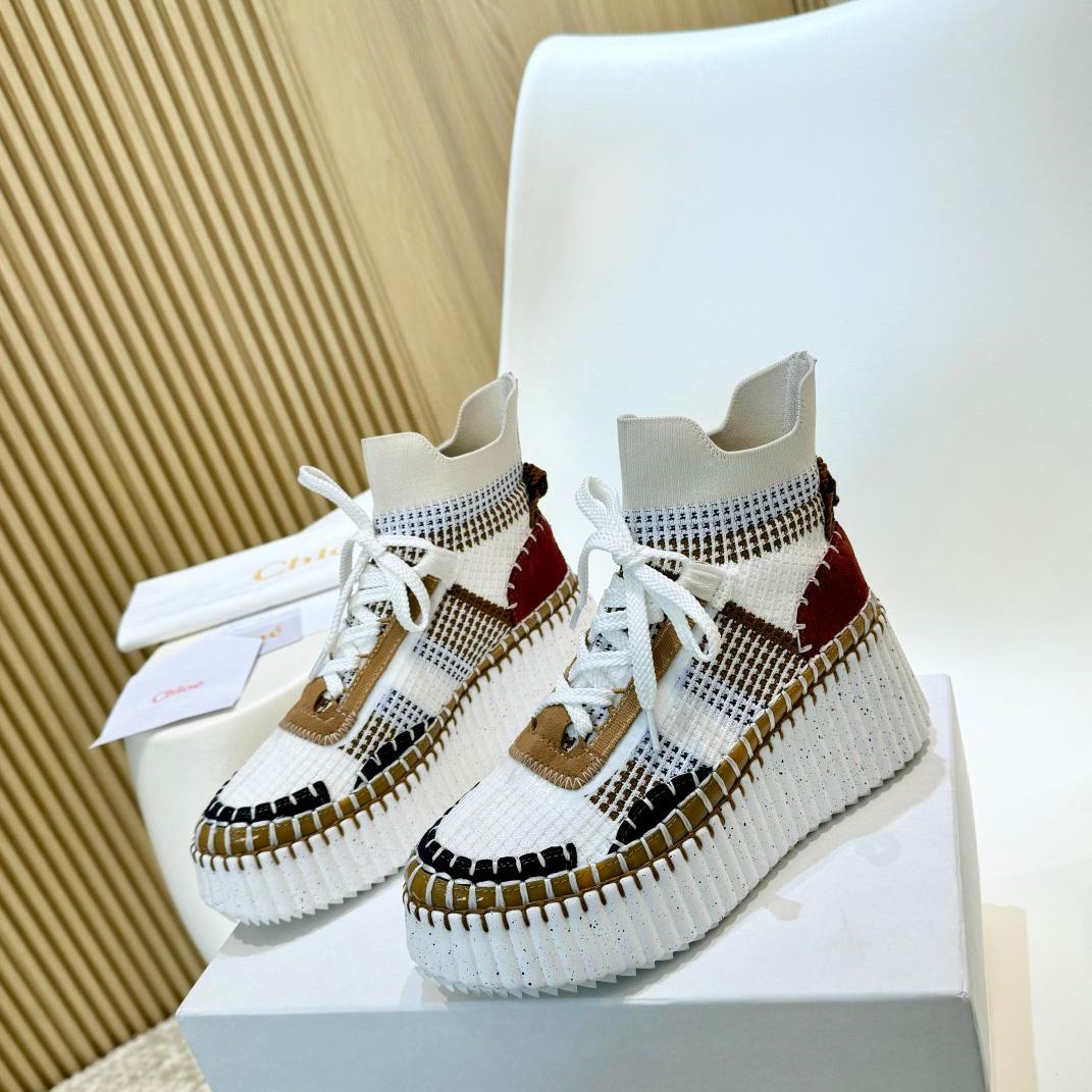 Chloe Nama Wedge Sneaker  - everydesigner