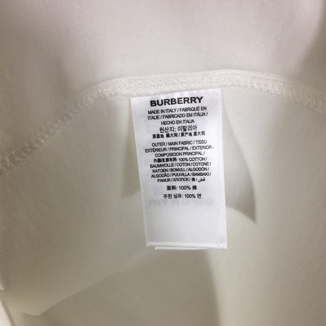 Burberry Embroidered Monogram EKD Tee - everydesigner