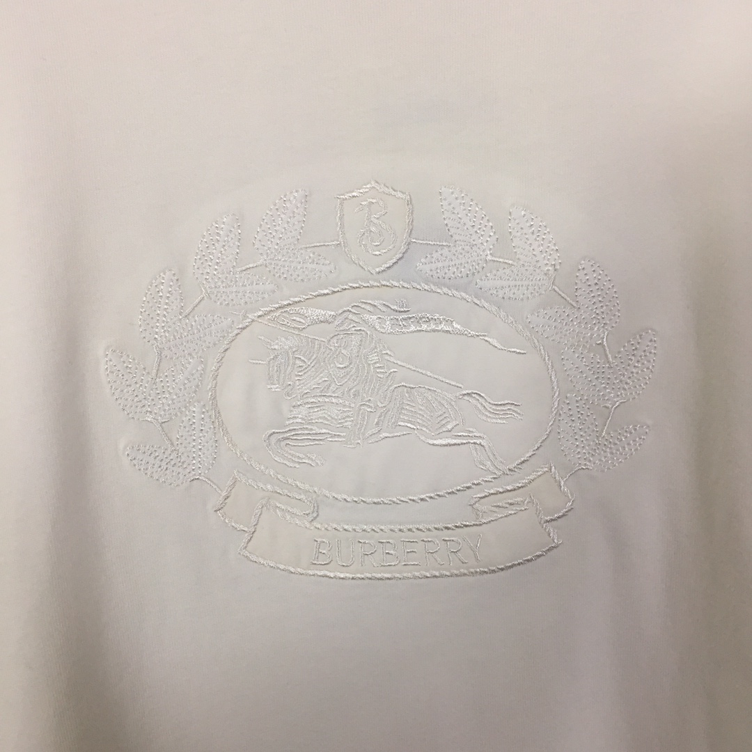 Burberry Embroidered Monogram EKD Tee - everydesigner