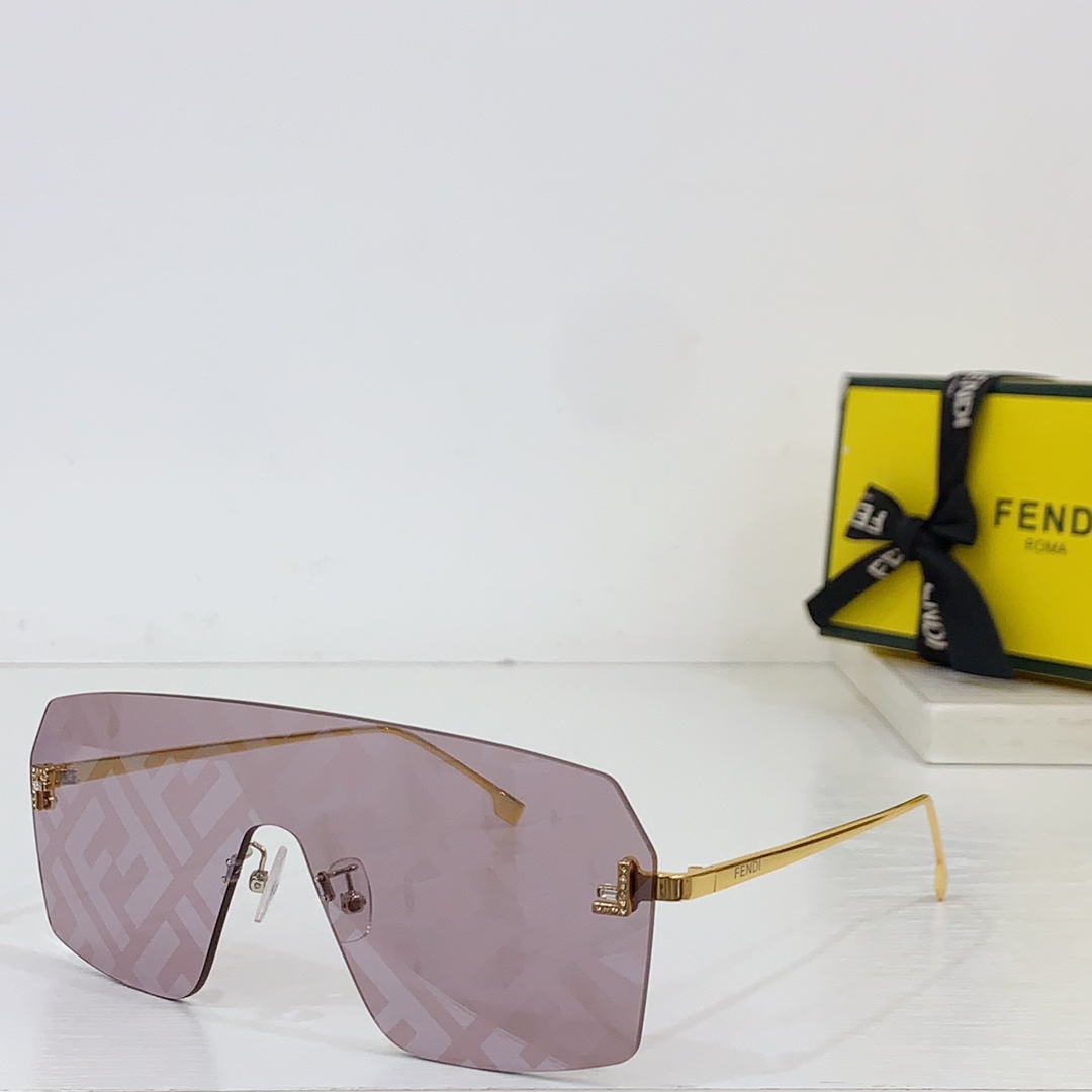 Fendi First Crystal Shield Sunglasses    FE4121US - everydesigner