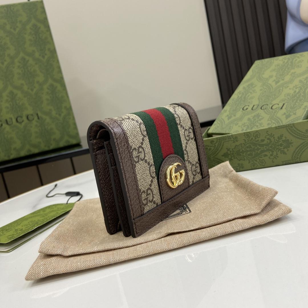 Gucci Ophidia GG Card Case Wallet - everydesigner