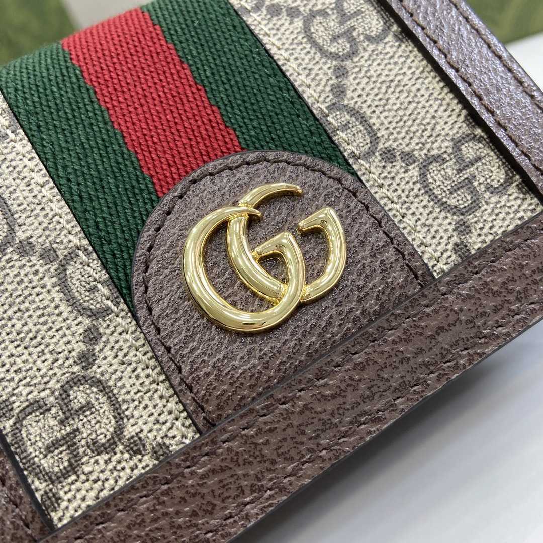 Gucci Ophidia GG Card Case Wallet - everydesigner