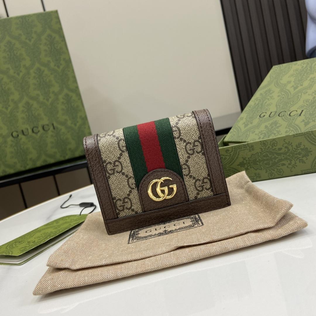 Gucci Ophidia GG Card Case Wallet - everydesigner